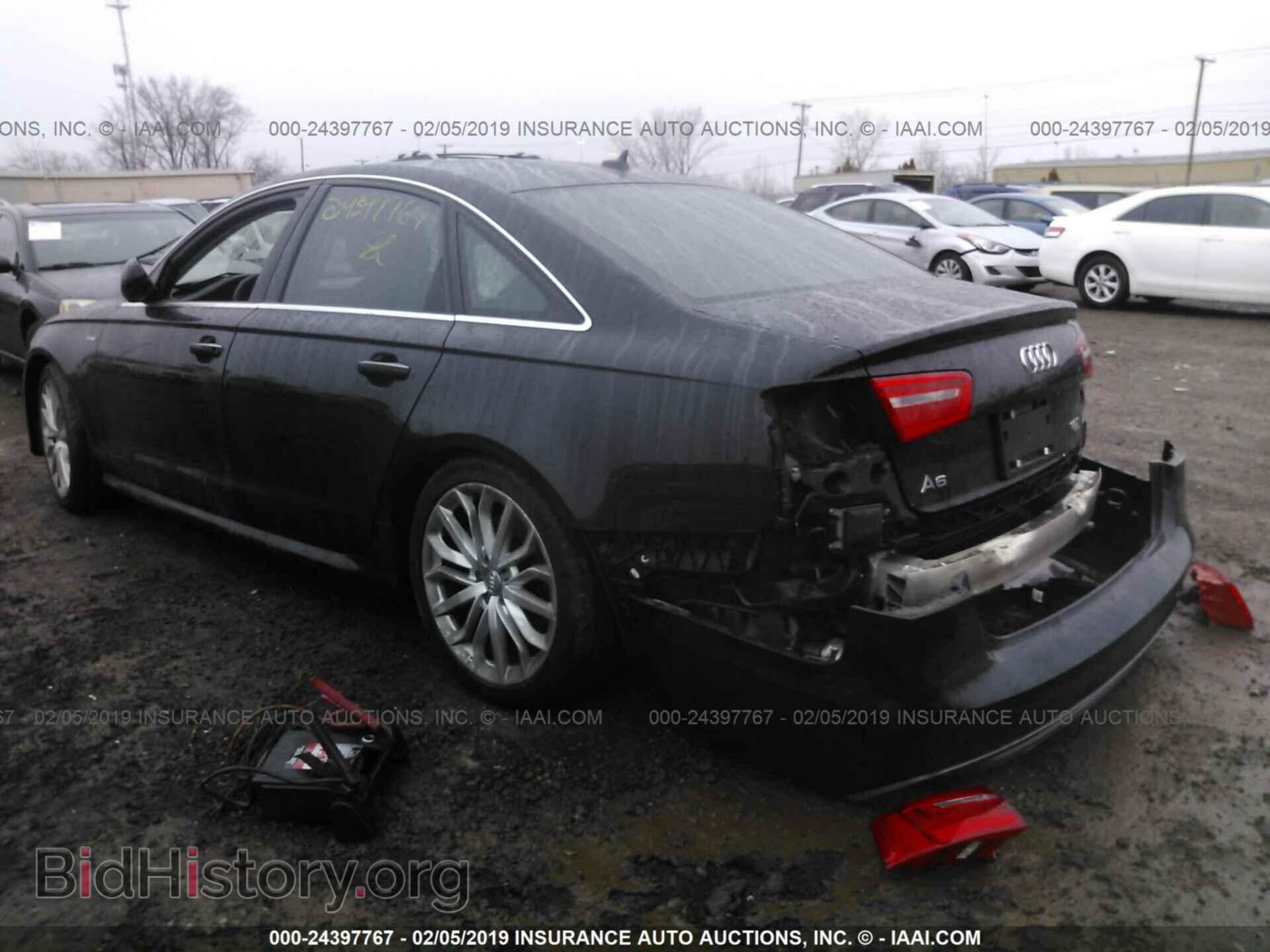 2012 AUDI A6 - VIN: WAUHGAFC2CN128279 - Фото 3