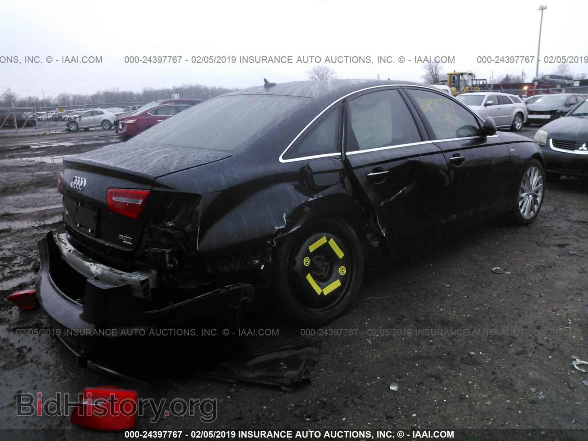 2012 AUDI A6 - VIN: WAUHGAFC2CN128279 - Фото 4
