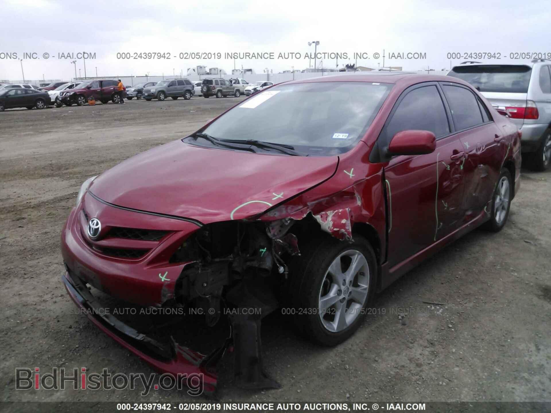 2012 TOYOTA COROLLA - VIN: 5YFBU4EE5CP047155 - Фото 2
