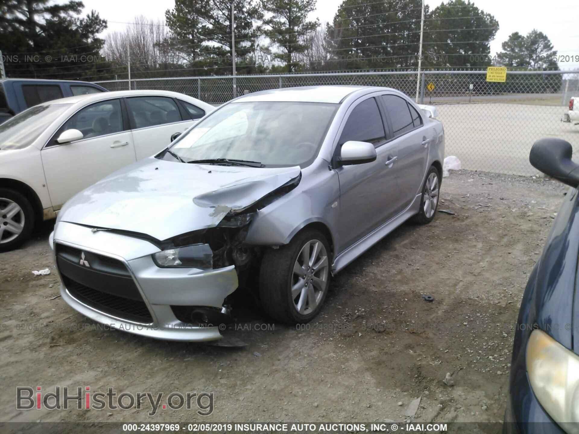 2014 MITSUBISHI LANCER - VIN: JA32U8FW2EU022832 - Фото 2