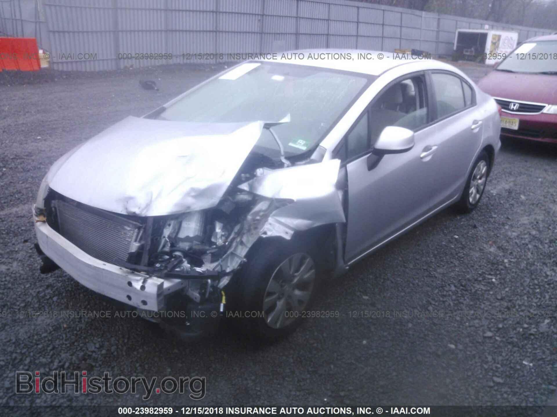2012 HONDA CIVIC - VIN: 19XFB2F56CE391850 - Photo 2