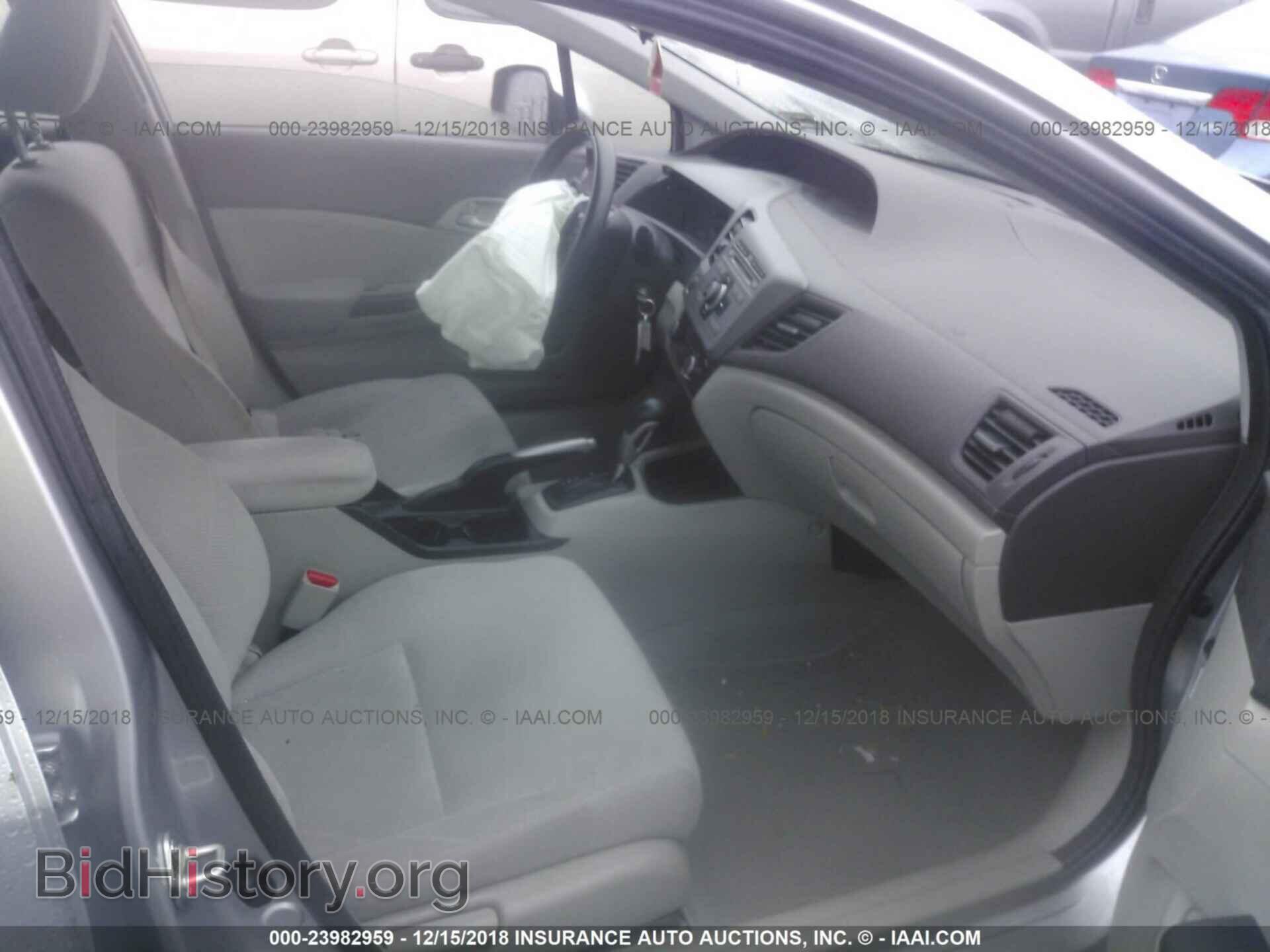 2012 HONDA CIVIC - VIN: 19XFB2F56CE391850 - Photo 5