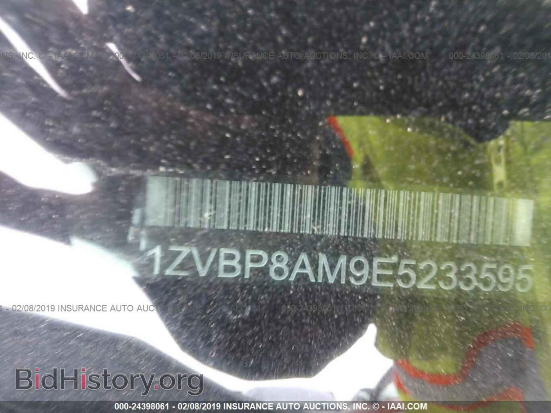 2014 FORD MUSTANG - VIN: 1ZVBP8AM9E5233595 - Фото 9