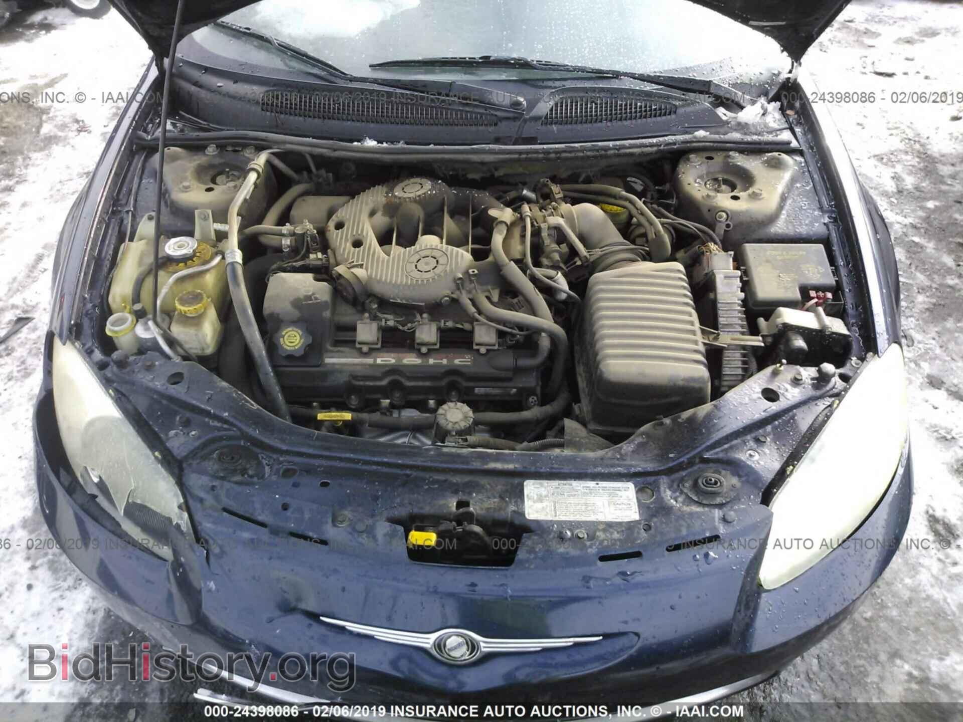 2001 CHRYSLER SEBRING - VIN: 1C3EL56U31N503793 - Фото 10