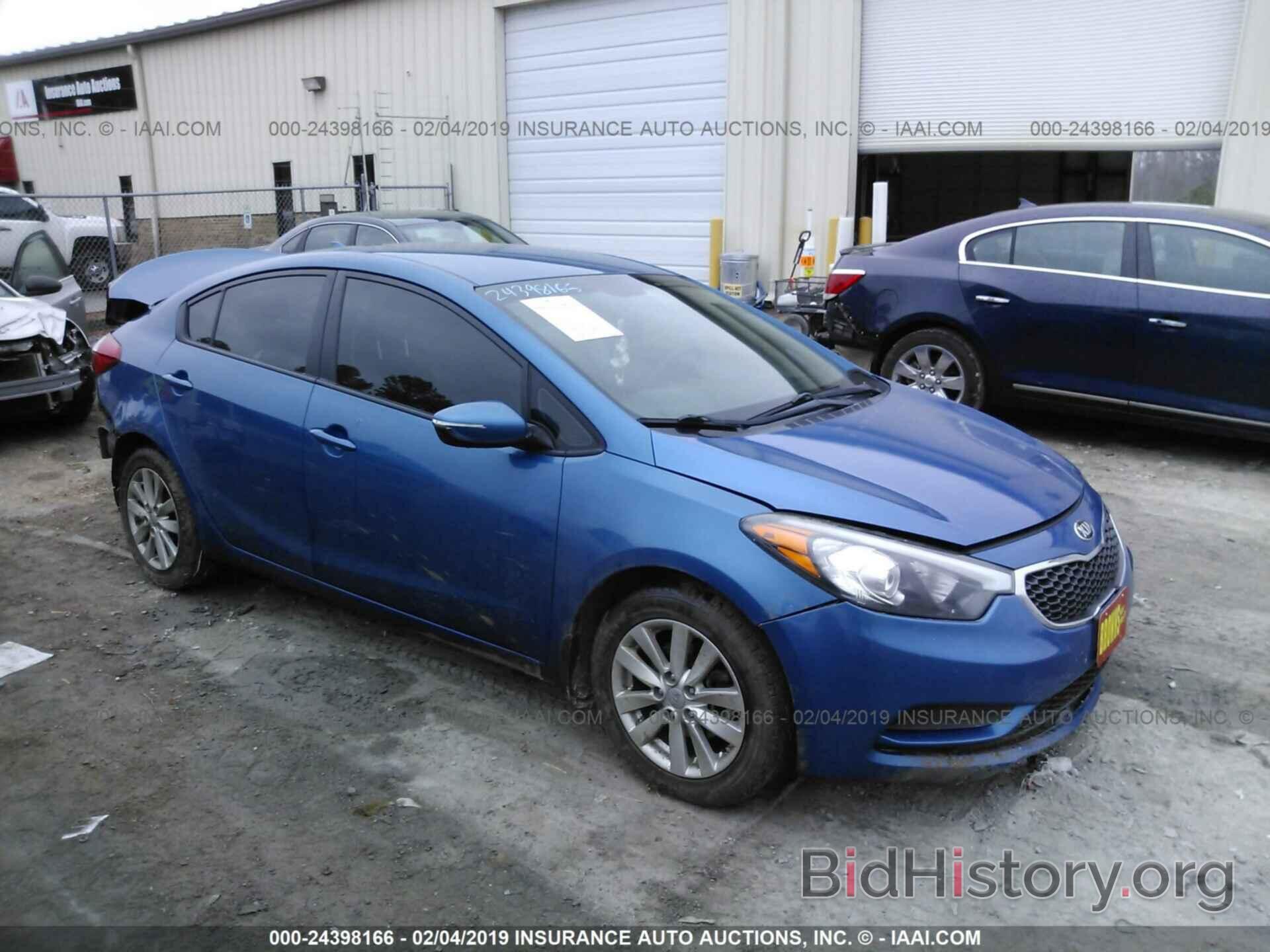 Photo KNAFX4A68E5237679 - KIA FORTE 2014