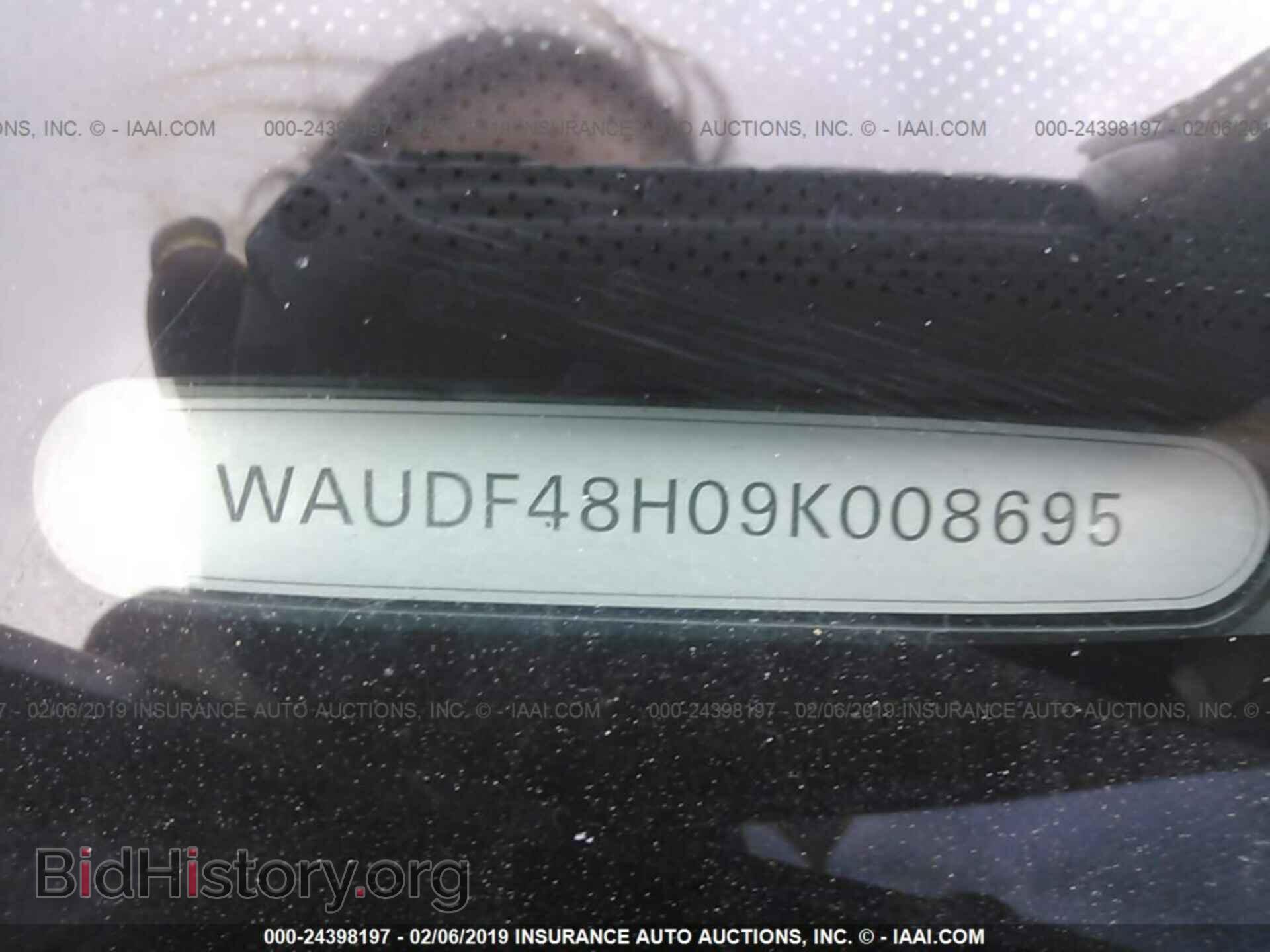 2009 AUDI A4 - VIN: WAUDF48H09K008695 - Фото 9