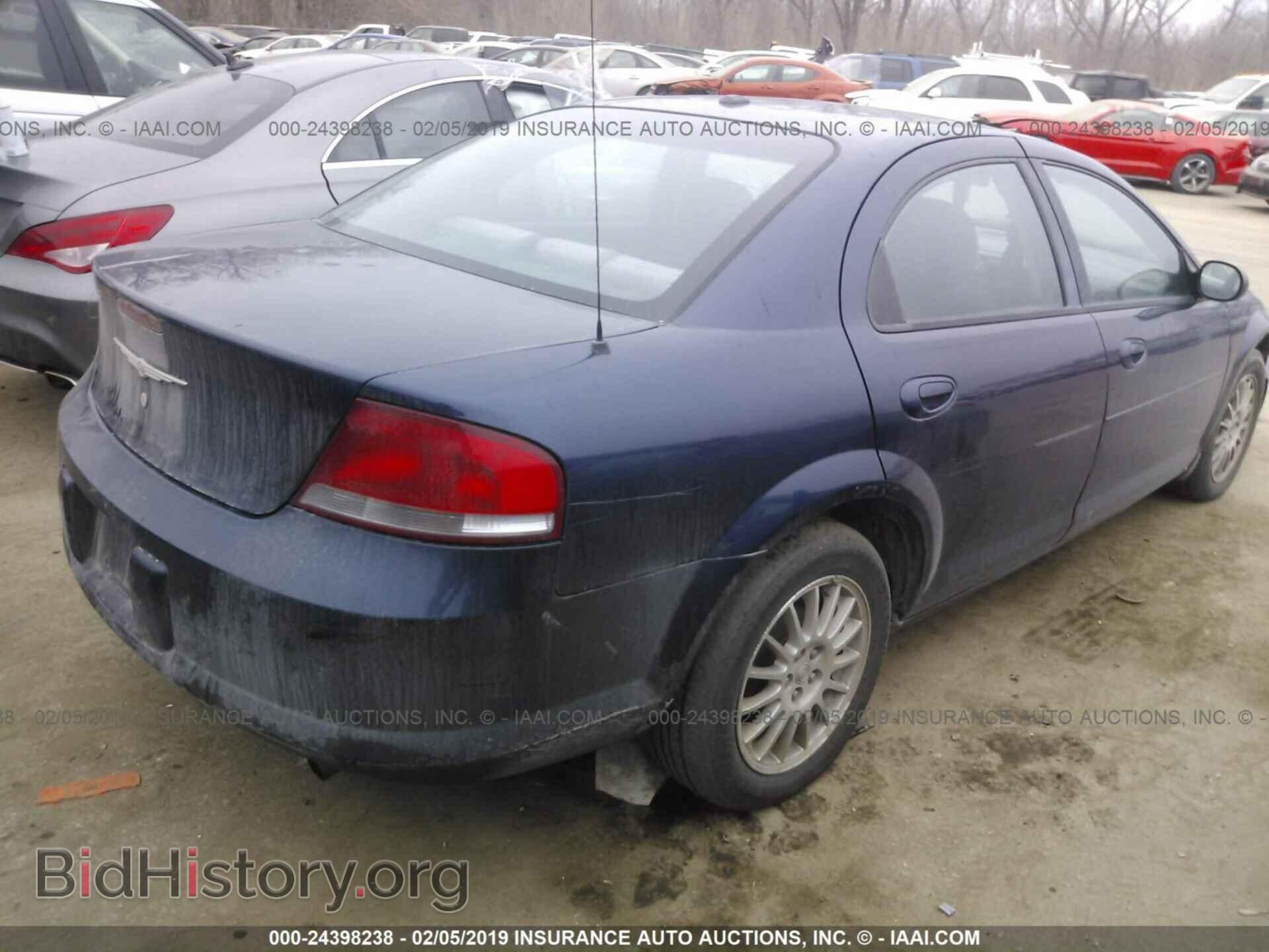 2006 CHRYSLER SEBRING - VIN: 1C3EL46X66N165592 - Фото 4