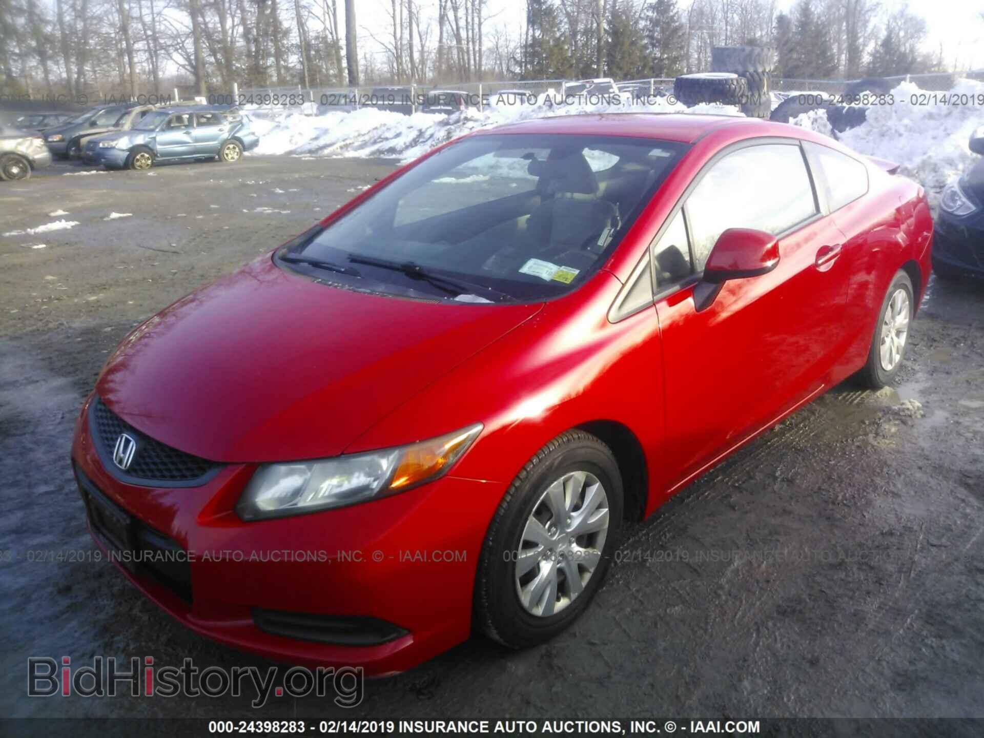 2012 HONDA CIVIC - VIN: 2HGFG3B56CH527879 - Фото 2