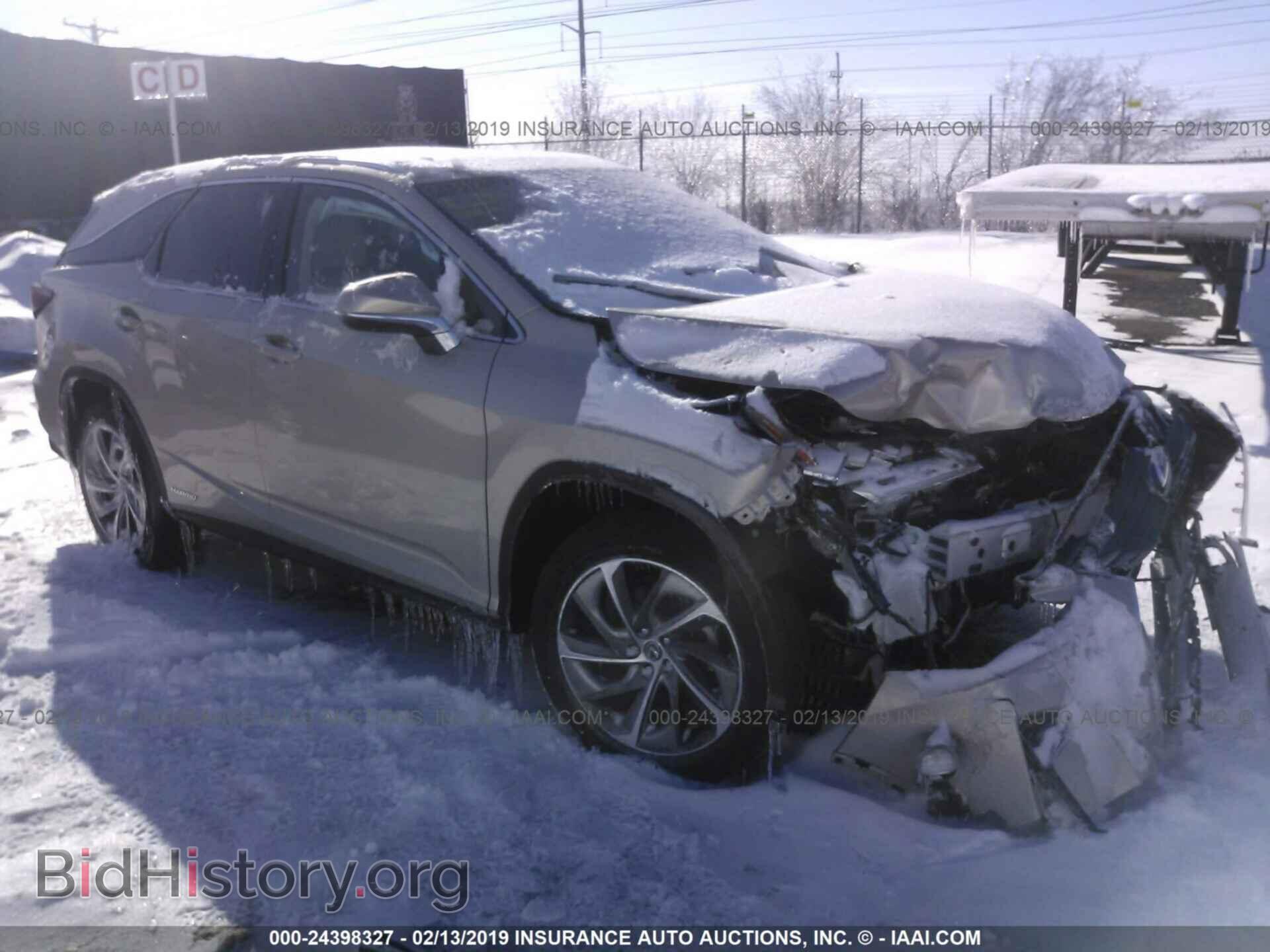 Фотография JTJDGKCA9J2003446 - LEXUS RX 2018