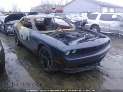 2017 Dodge CHALLENGER SXT, синий — VIN 2C3CDZAG7HH502565, IAAI