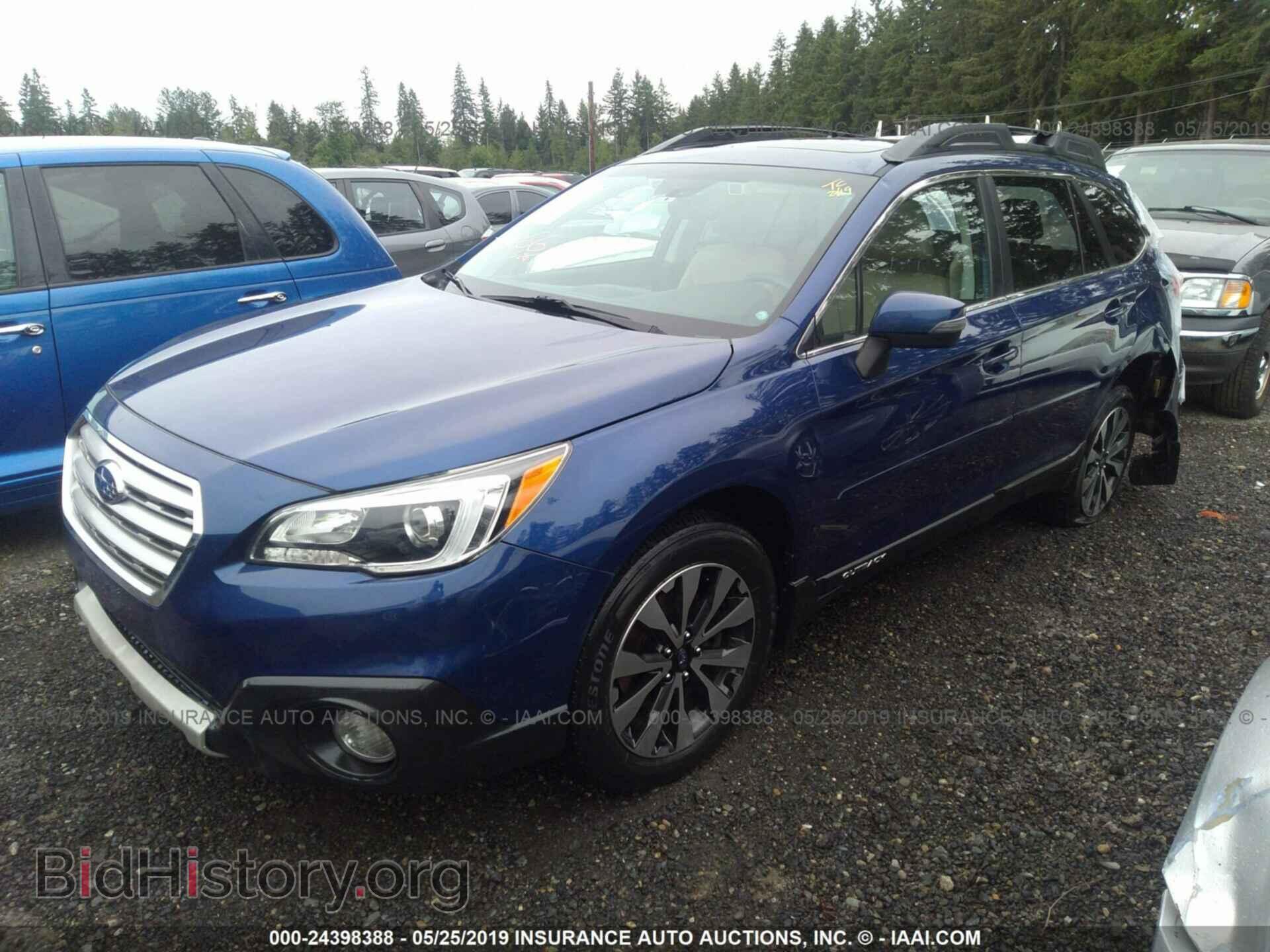 2016 SUBARU OUTBACK - VIN: 4S4BSENC3G3277748 - Фото 2