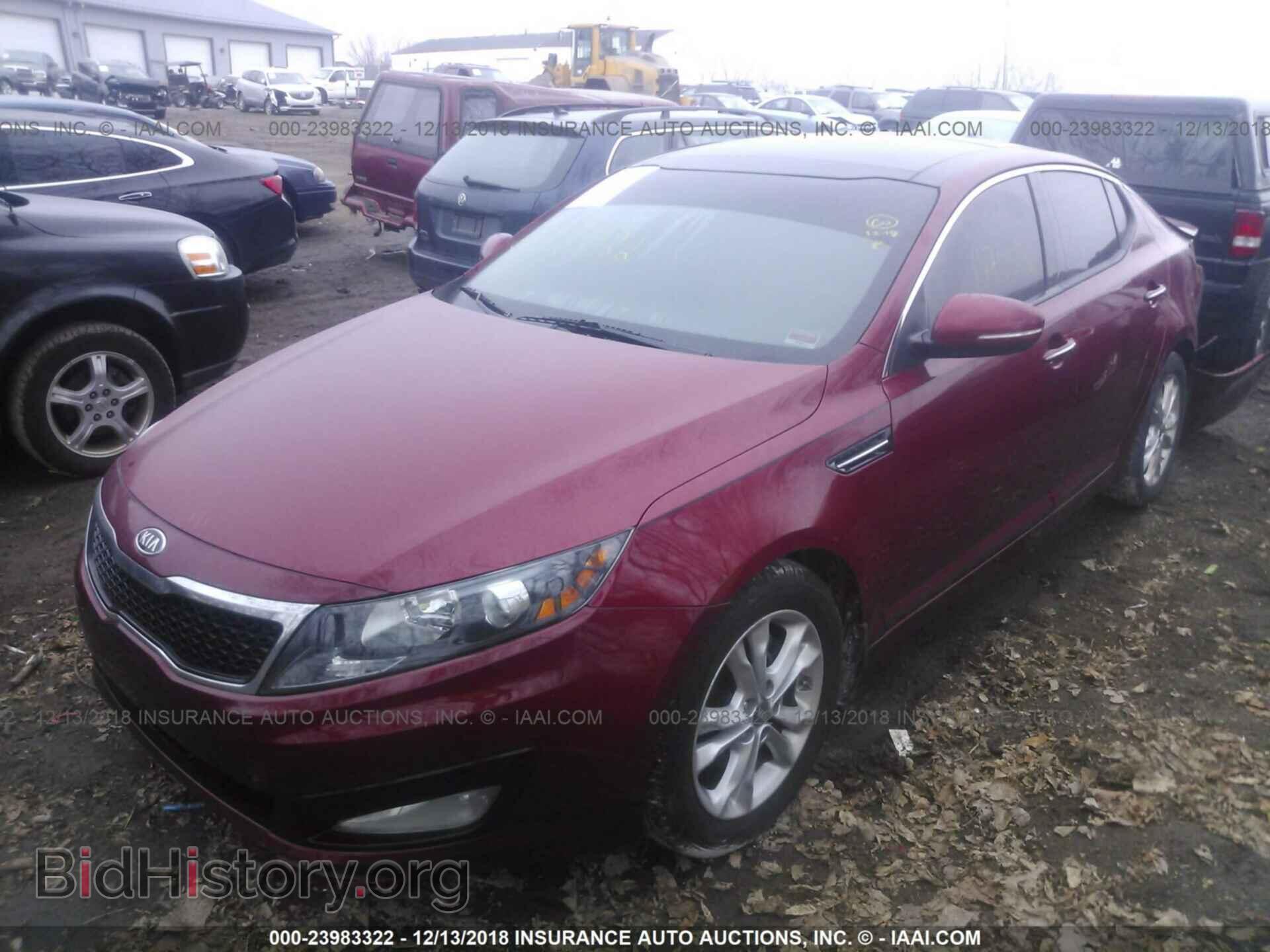 2011 KIA OPTIMA - VIN: KNAGN4A75B5083186 - Фото 2