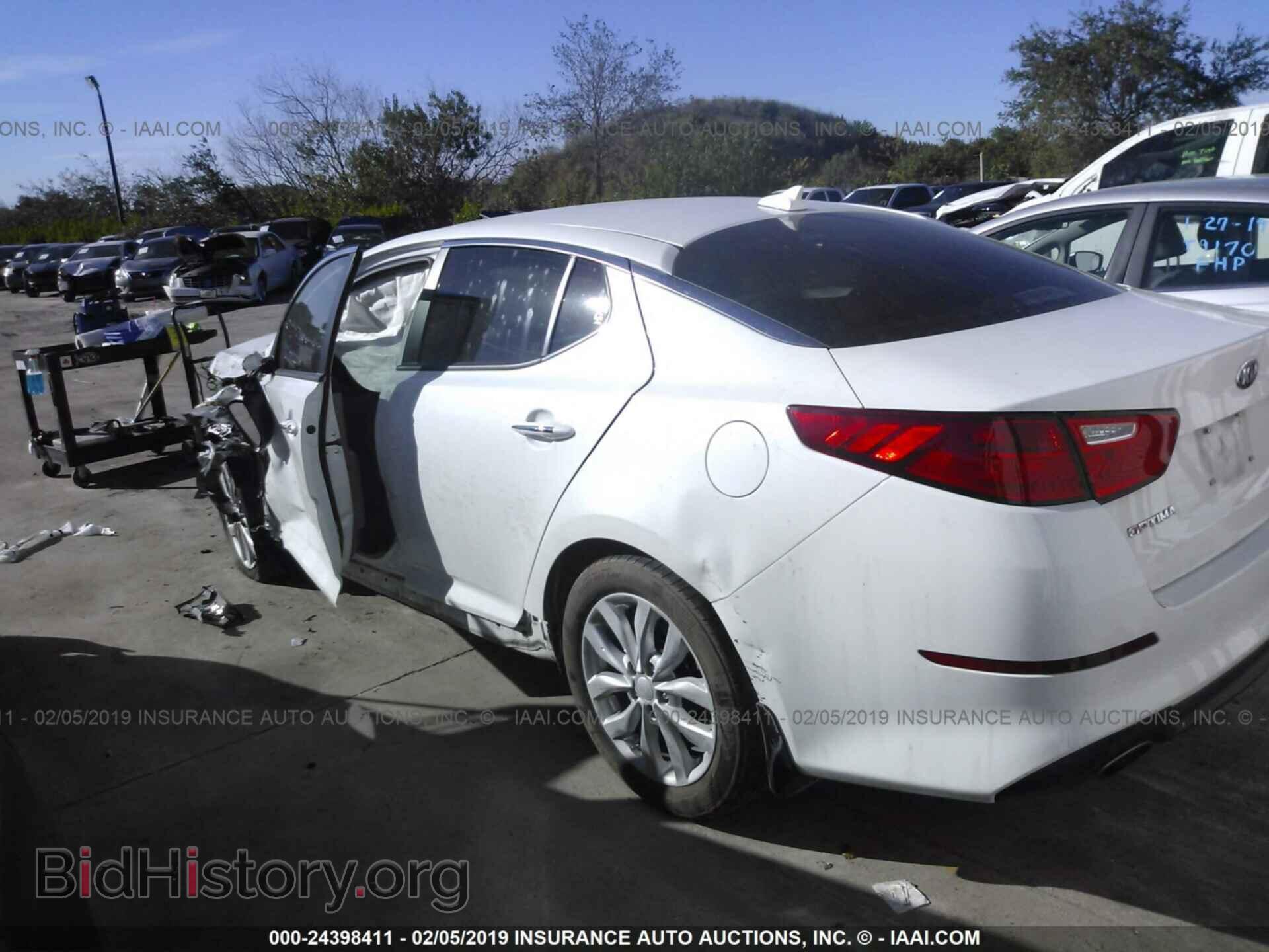 2015 KIA OPTIMA - VIN: 5XXGN4A73FG508392 - Фото 3
