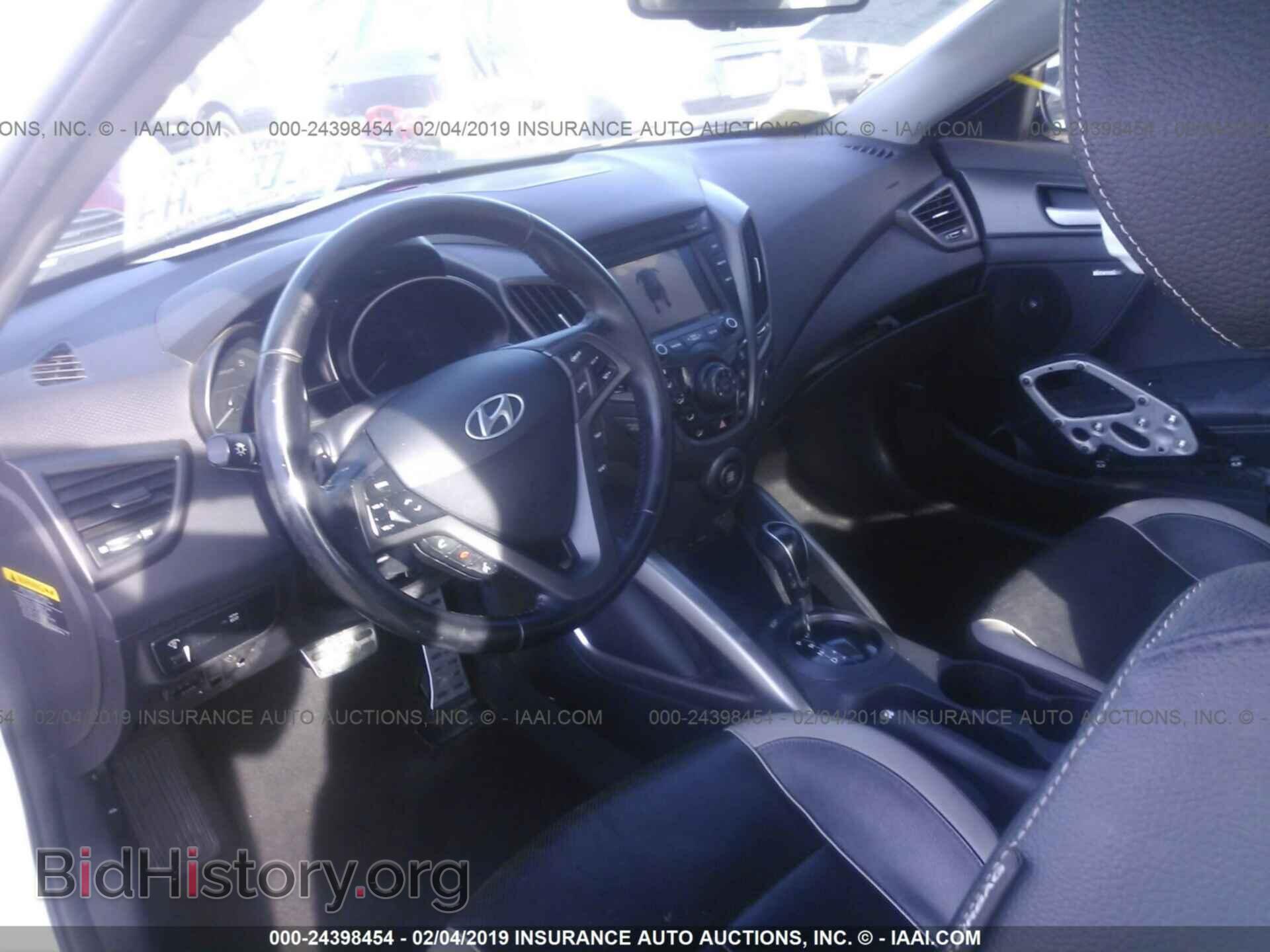 2014 HYUNDAI VELOSTER - VIN: KMHTC6AE9EU211372 - Фото 5