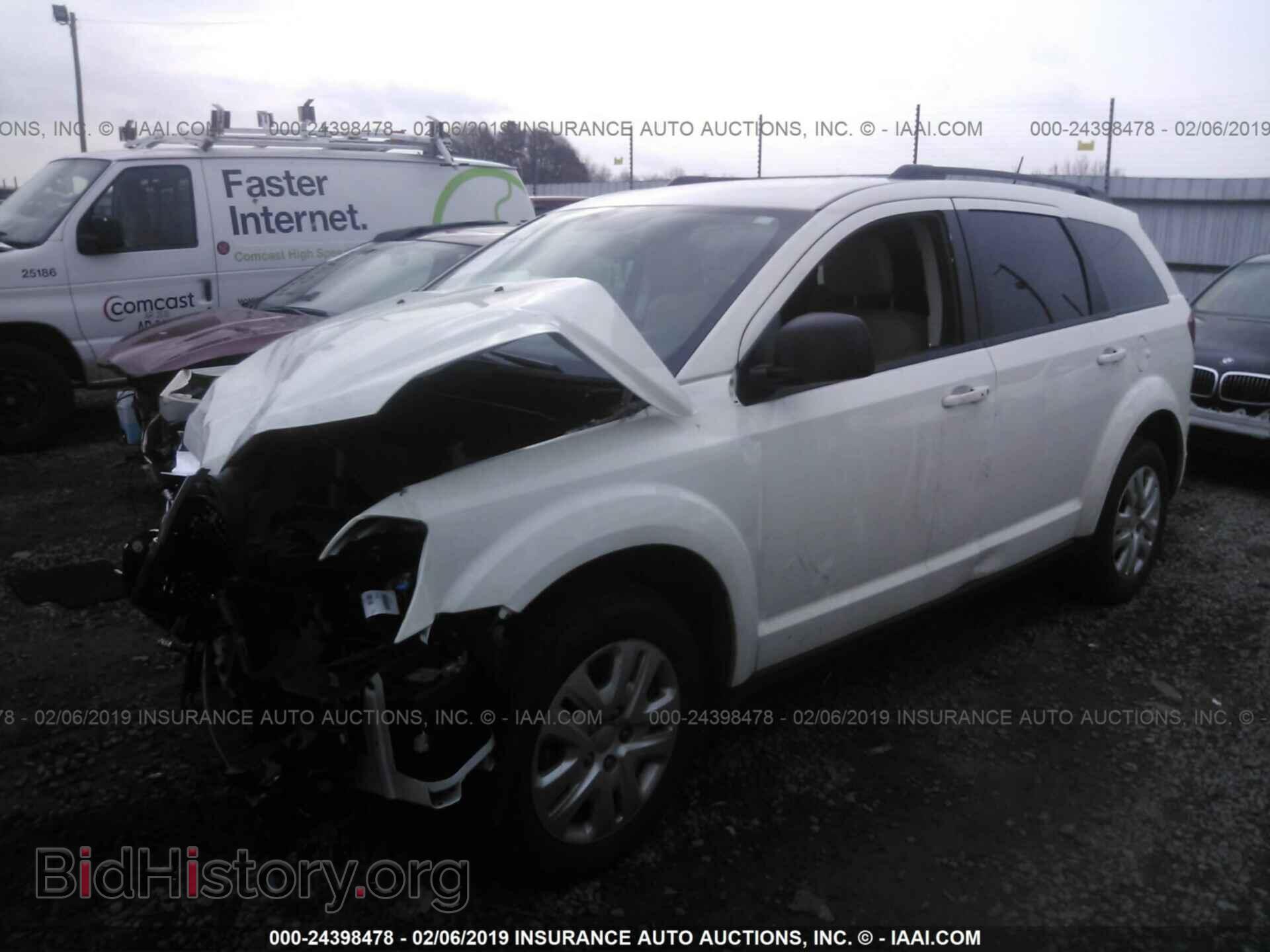 2017 DODGE JOURNEY - VIN: 3C4PDCAB7HT709866 - Фото 2
