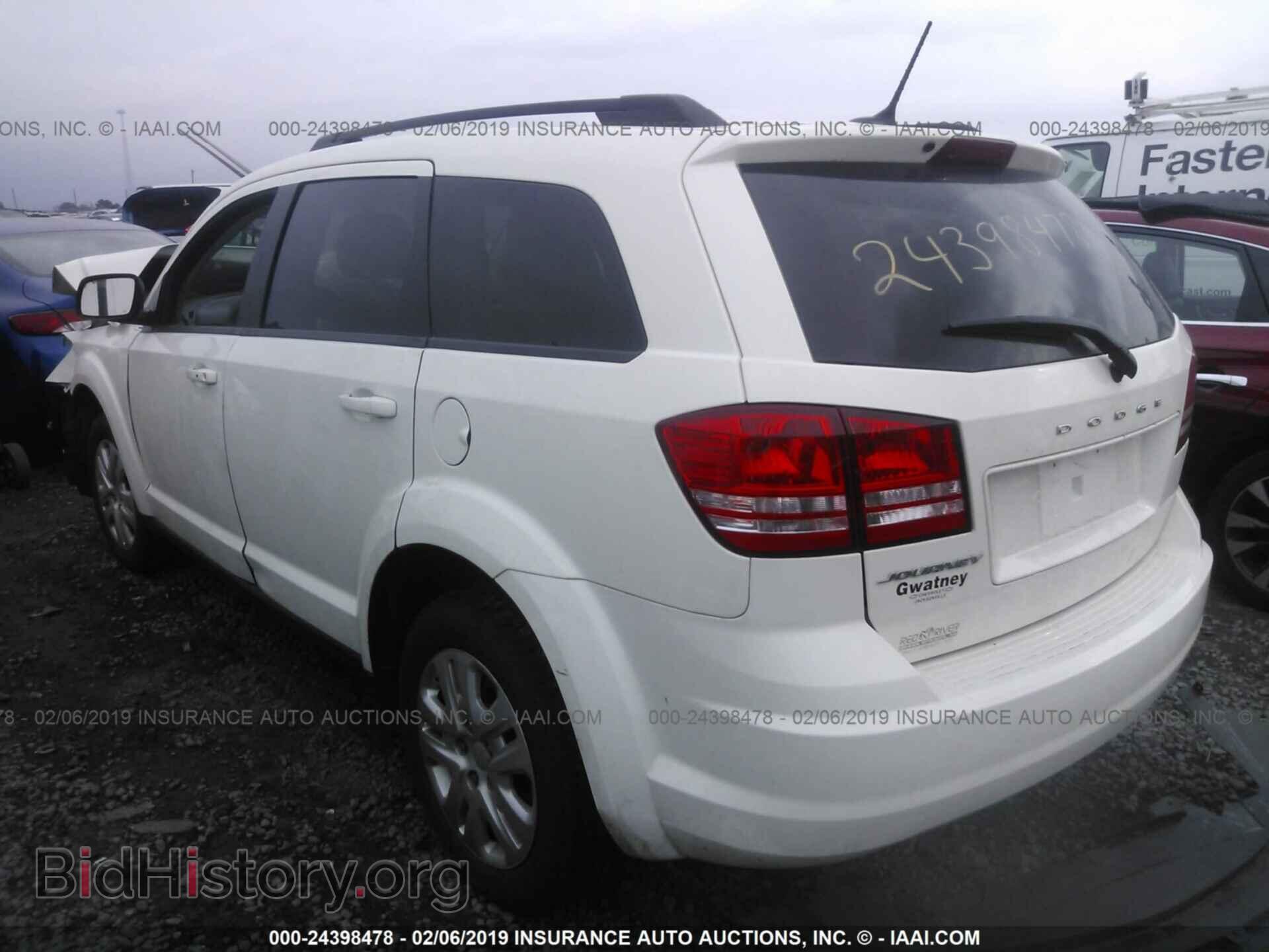 2017 DODGE JOURNEY - VIN: 3C4PDCAB7HT709866 - Фото 3