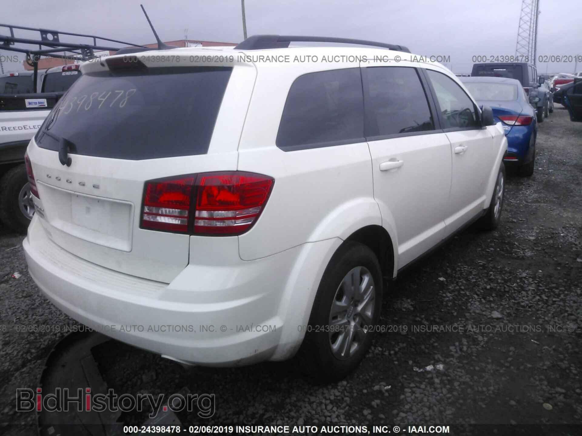 2017 DODGE JOURNEY - VIN: 3C4PDCAB7HT709866 - Фото 4