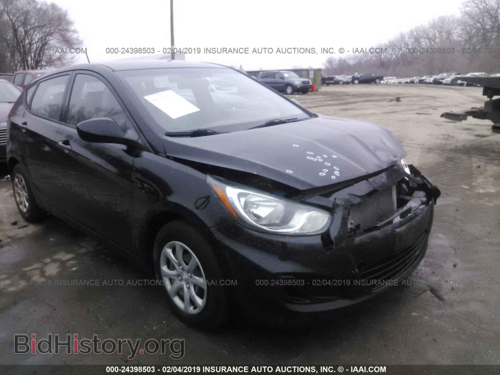 Фотография KMHCT5AE6CU004073 - HYUNDAI ACCENT 2012