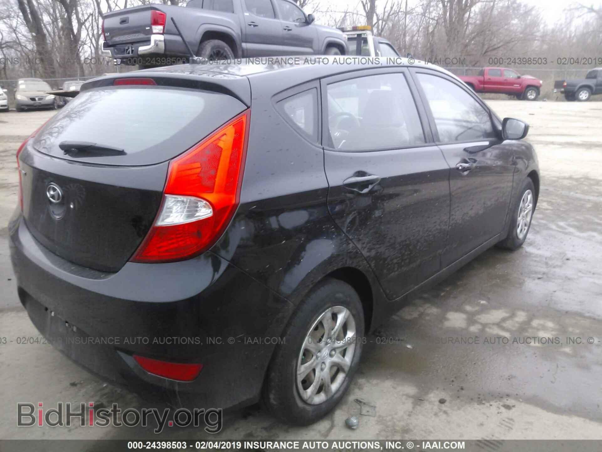 2012 HYUNDAI ACCENT - VIN: KMHCT5AE6CU004073 - Фото 4