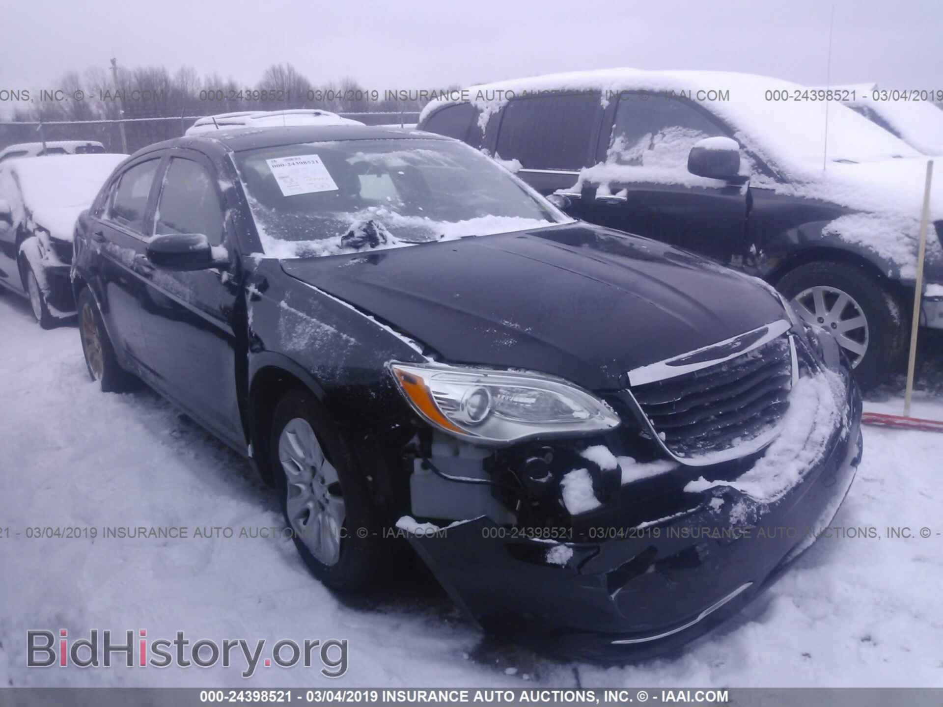 Photo 1C3CCBAB4CN127524 - CHRYSLER 200 2012
