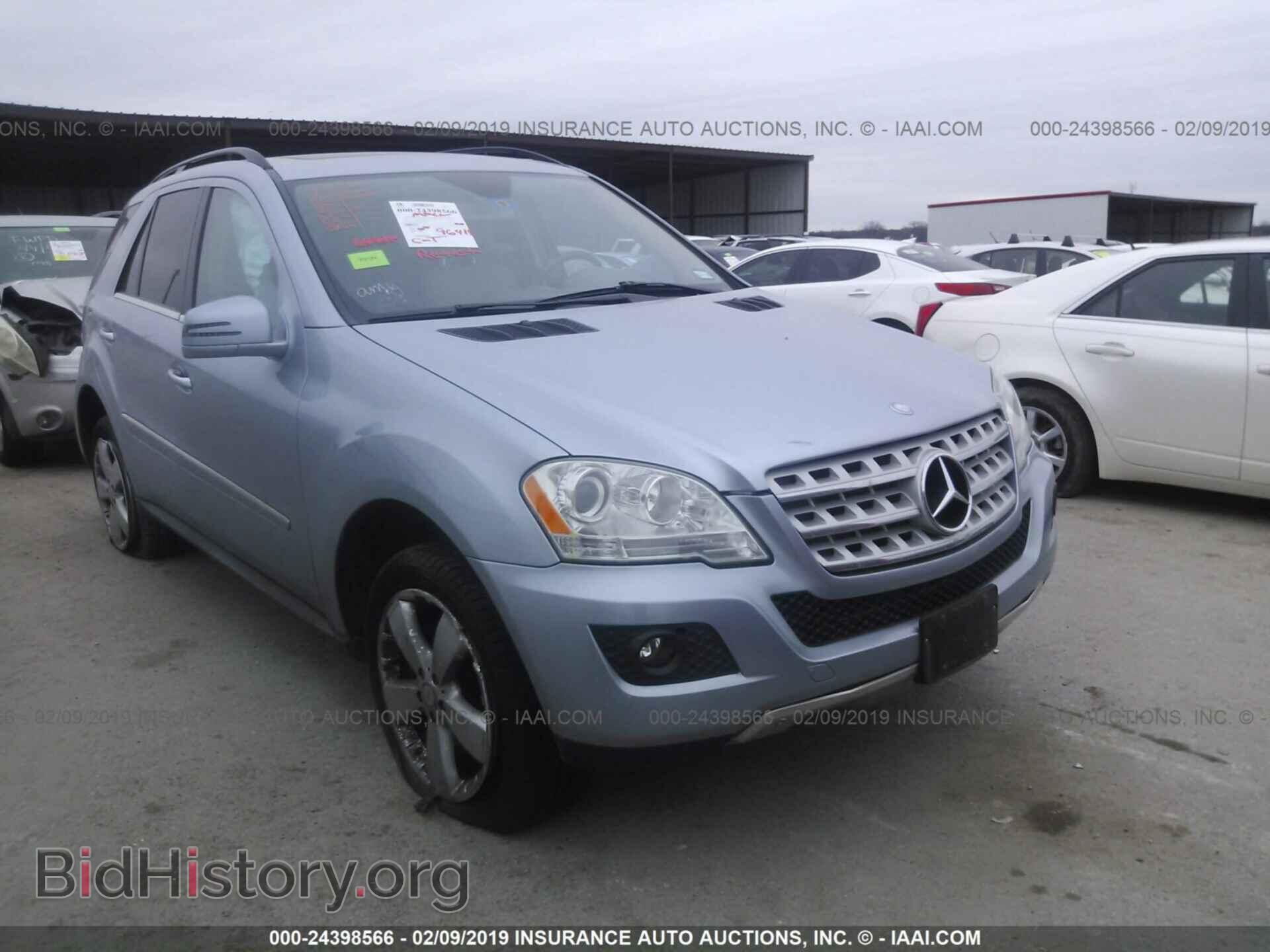 Photo 4JGBB8GB3BA677979 - MERCEDES-BENZ ML 2011