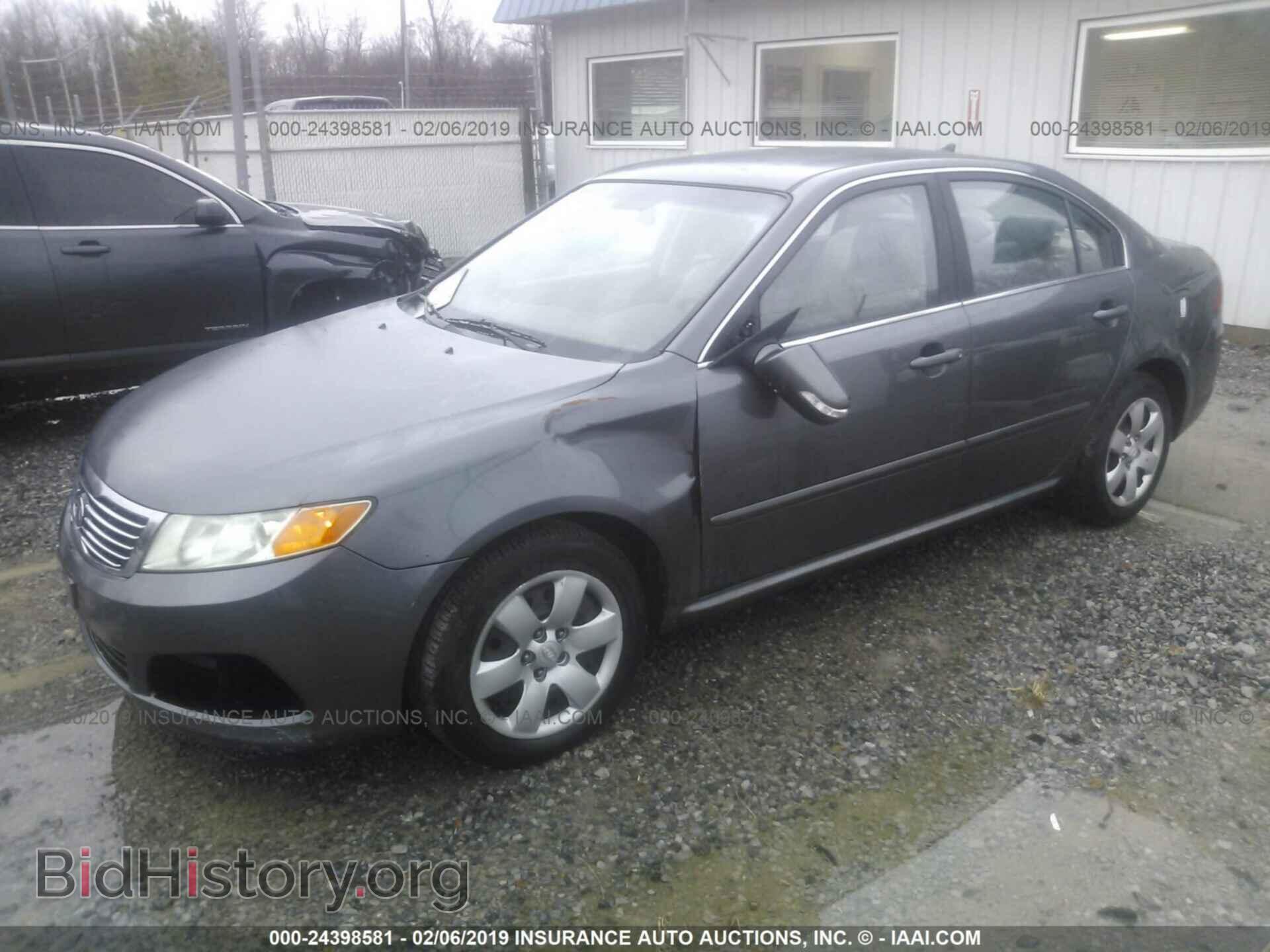2009 KIA OPTIMA - VIN: KNAGE228795360085 - Фото 2