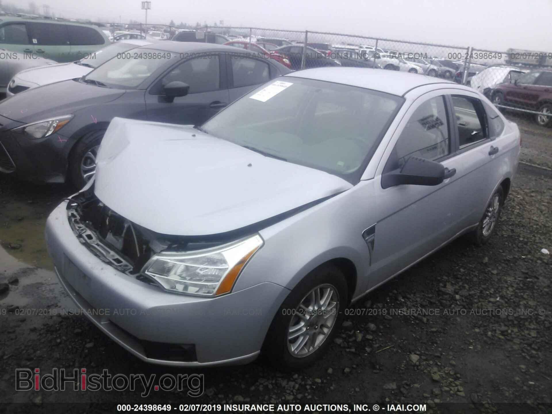 2008 FORD FOCUS - VIN: 1FAHP35N48W143309 - Фото 2