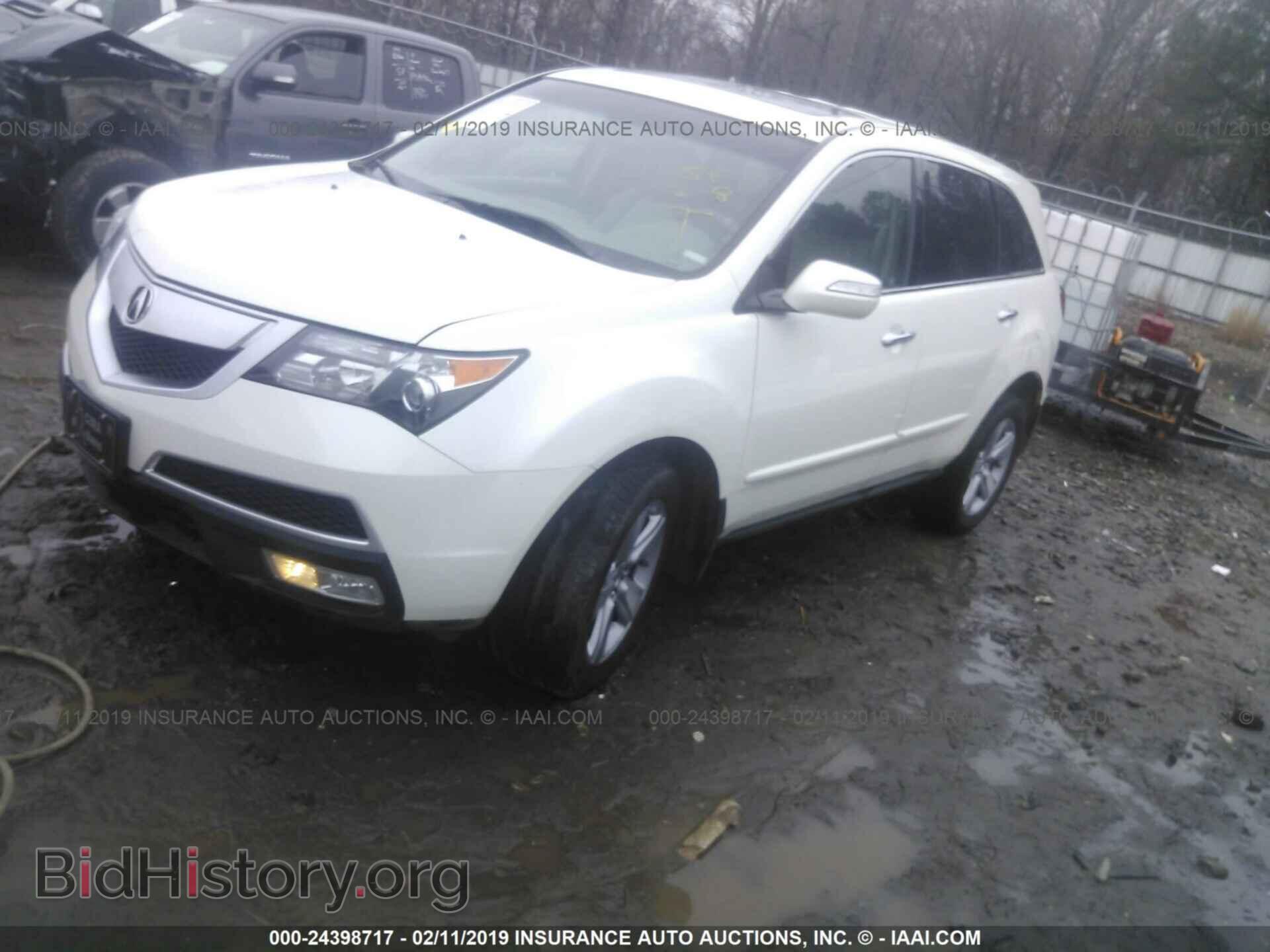 2011 ACURA MDX - VIN: 2HNYD2H26BH503291 - Фото 2