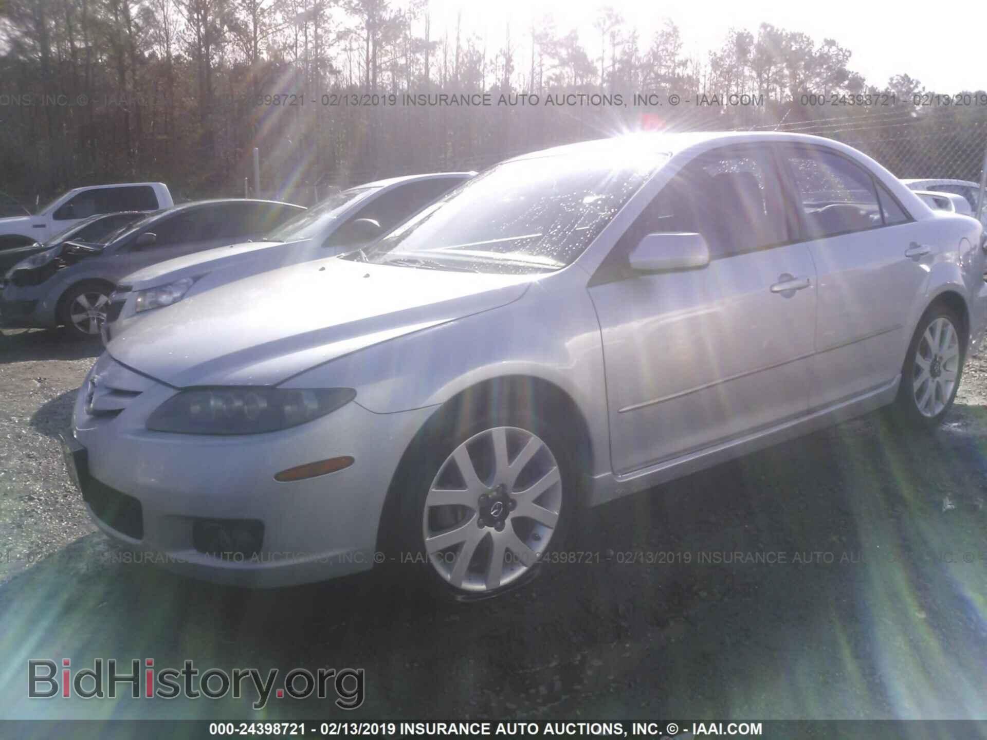 2008 MAZDA 6 - VIN: 1YVHP81D185M17375 - Фото 2