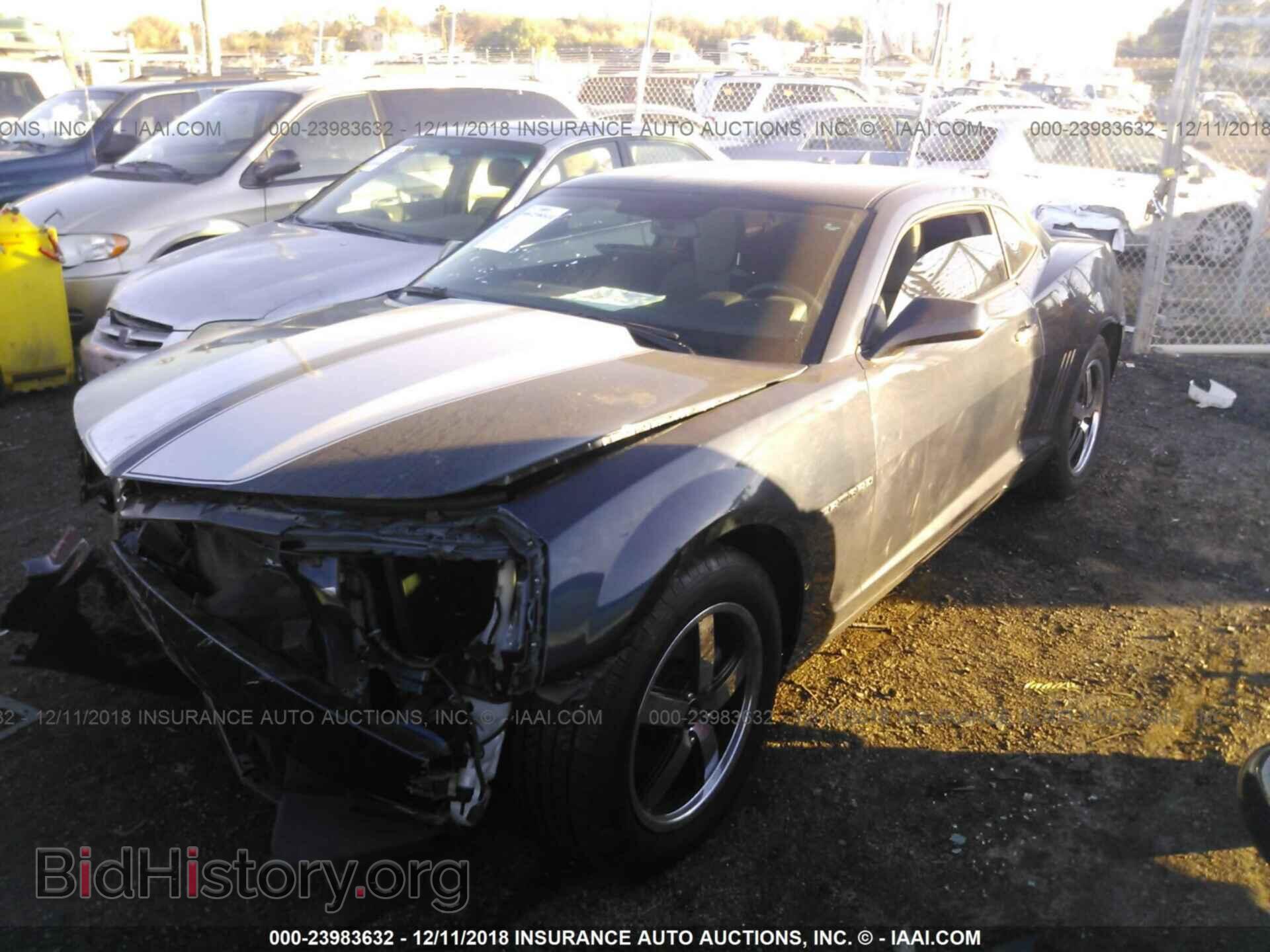 2013 CHEVROLET CAMARO - VIN: 2G1FA1E31D9147142 - Фото 2
