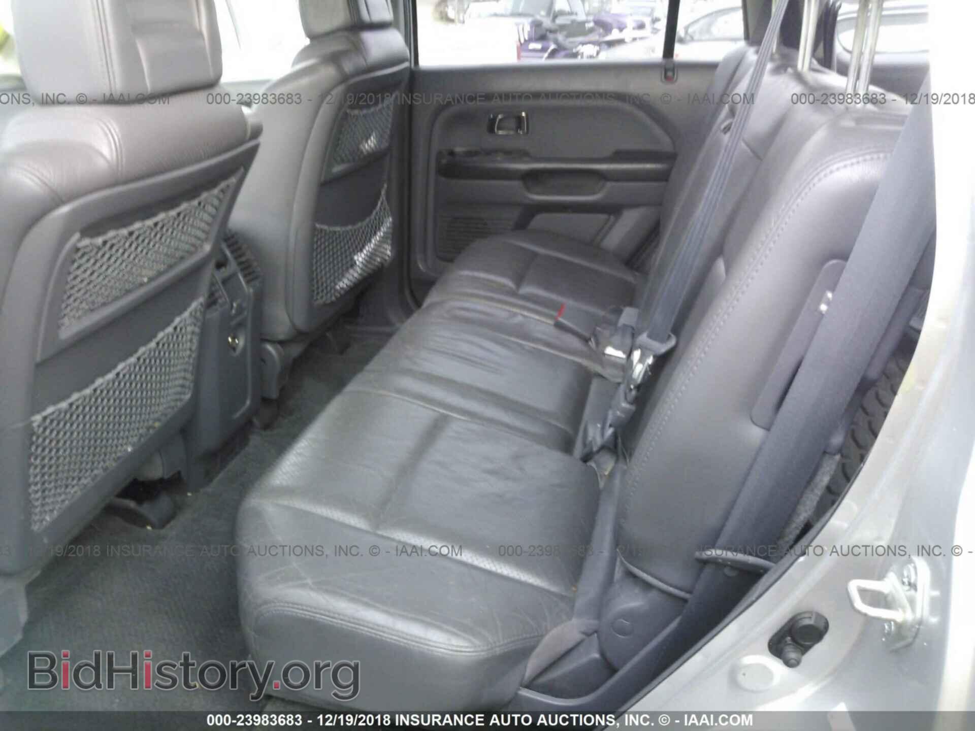 2005 HONDA PILOT - VIN: 5FNYF18545B038461 - Фото 8