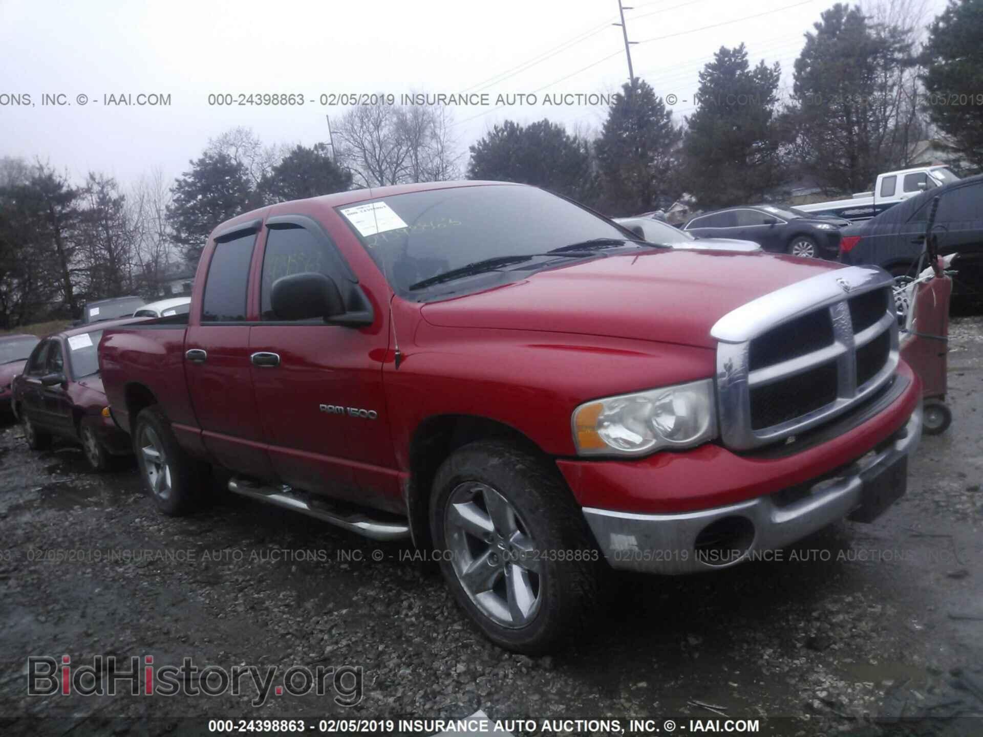 Photo 1D7HA18N05S344306 - DODGE RAM 1500 2005