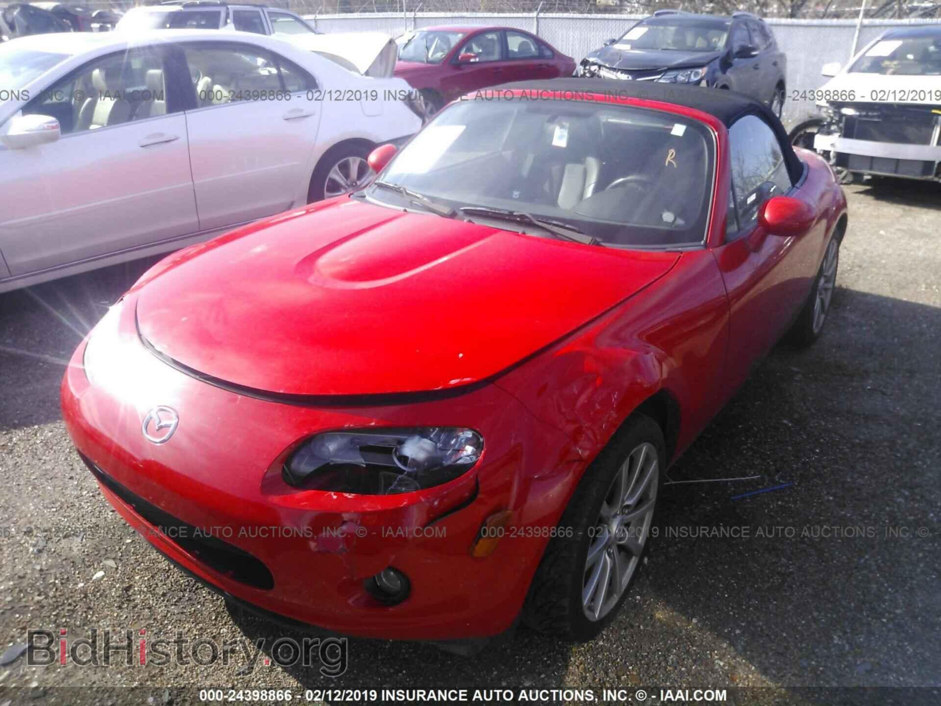 2007 MAZDA MX-5 MIATA - VIN: JM1NC25F970132920 - Фото 2