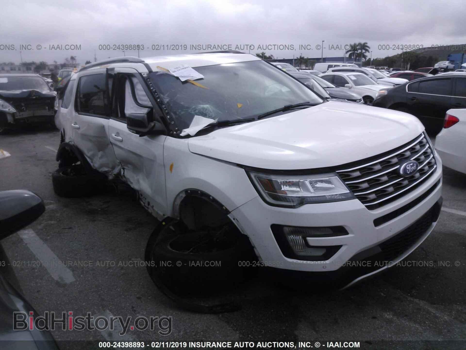 Фотография 1FM5K7D80GGC30496 - FORD EXPLORER 2016