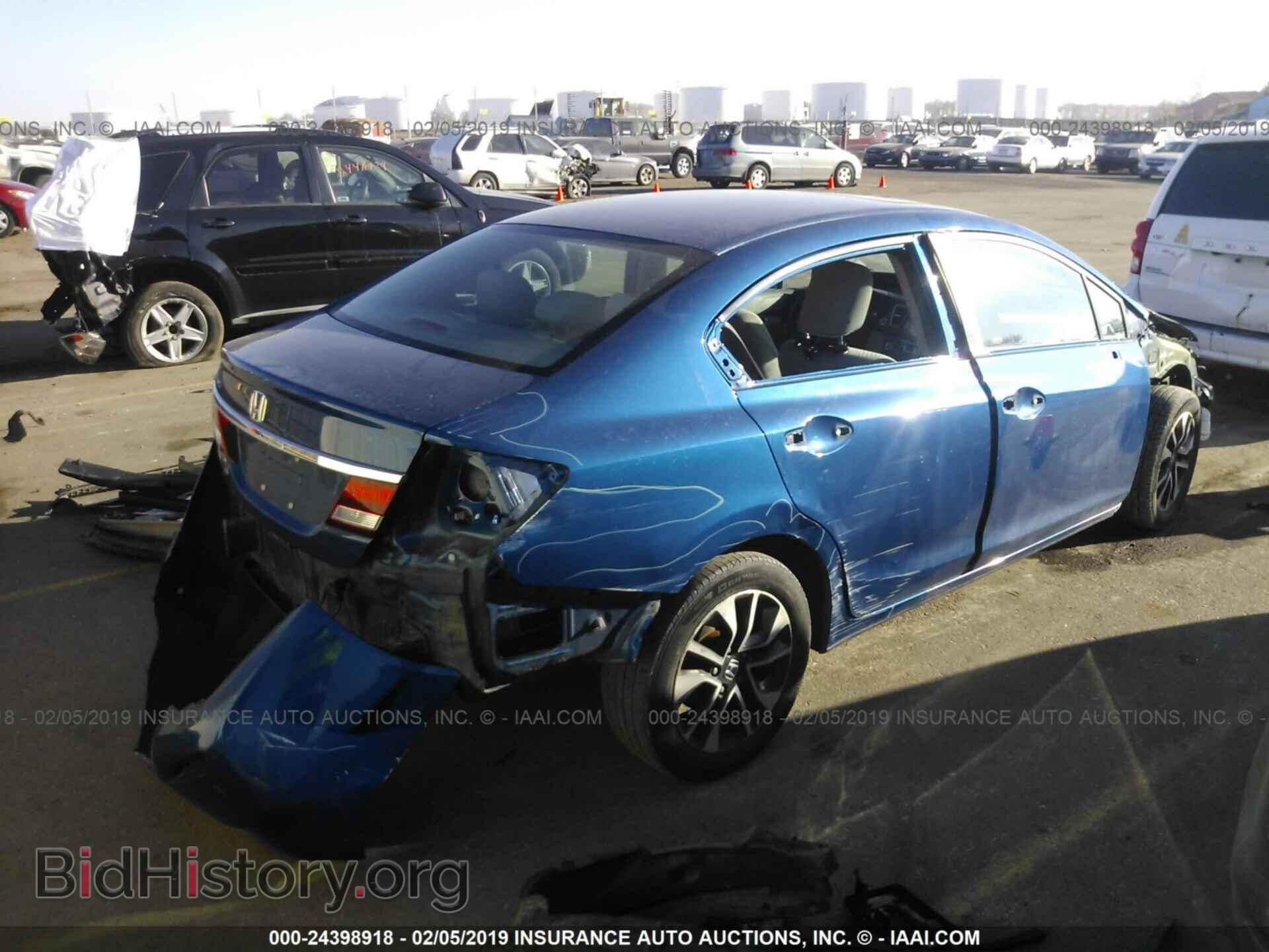 2014 HONDA CIVIC - VIN: 2HGFB2F85EH536444 - Photo 4