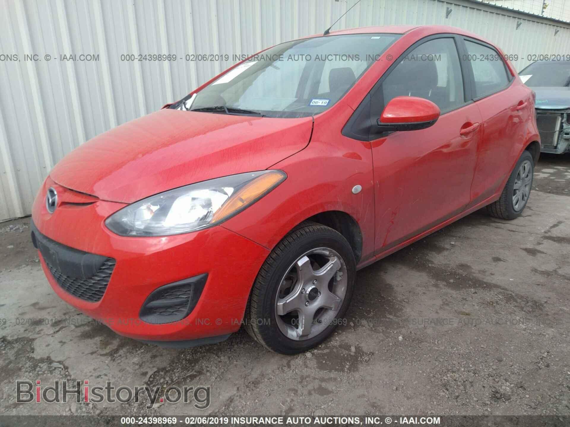 2013 MAZDA MAZDA2 - VIN: JM1DE1KY3D0162741 - Фото 2