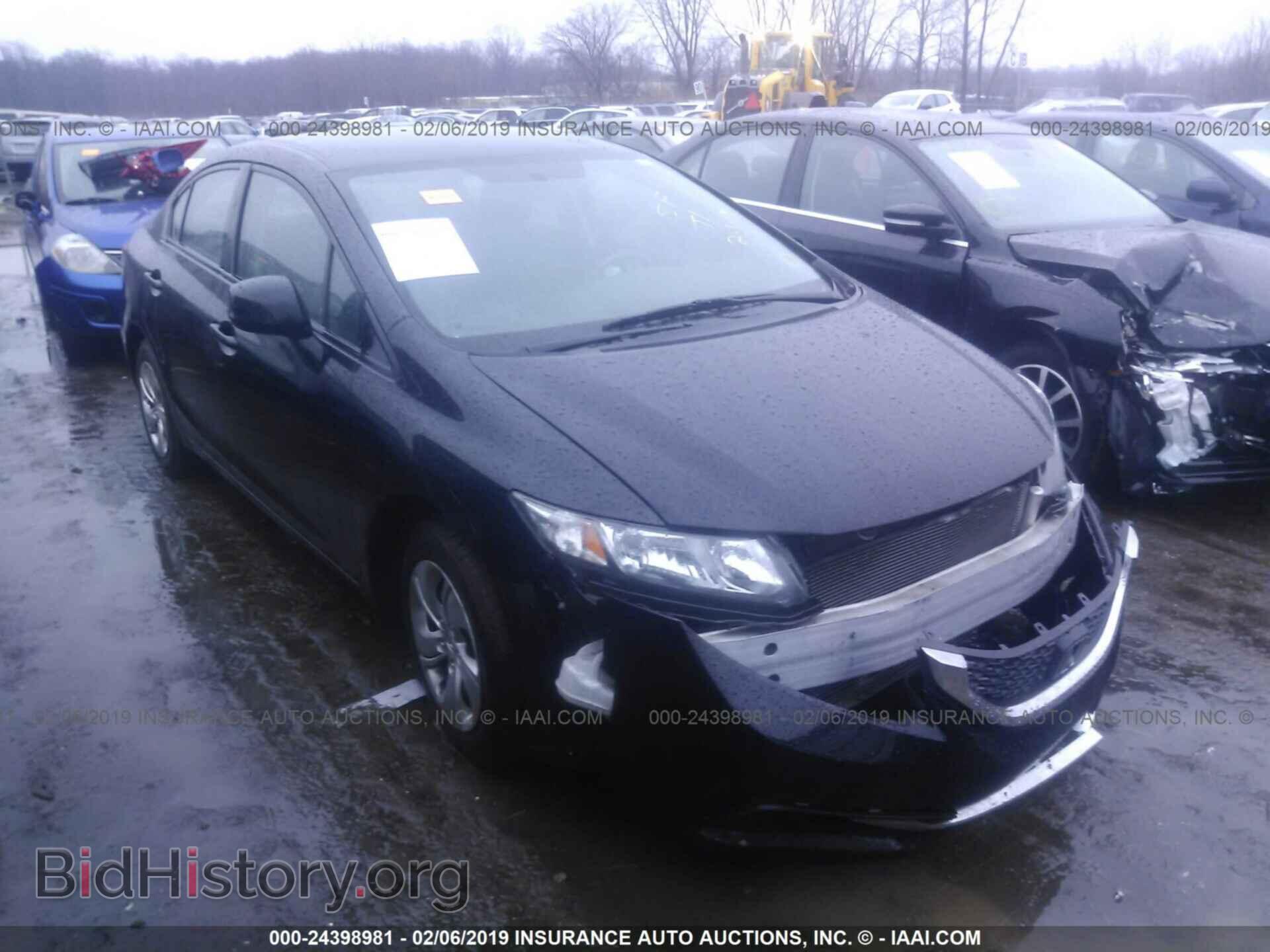 Photo 2HGFB2F55DH597684 - HONDA CIVIC 2013