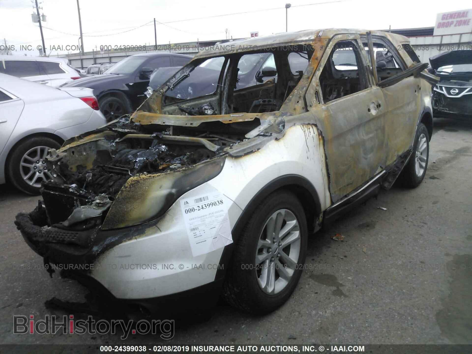 2012 FORD EXPLORER - VIN: 1FMHK7D8XCGA44245 - Фото 2