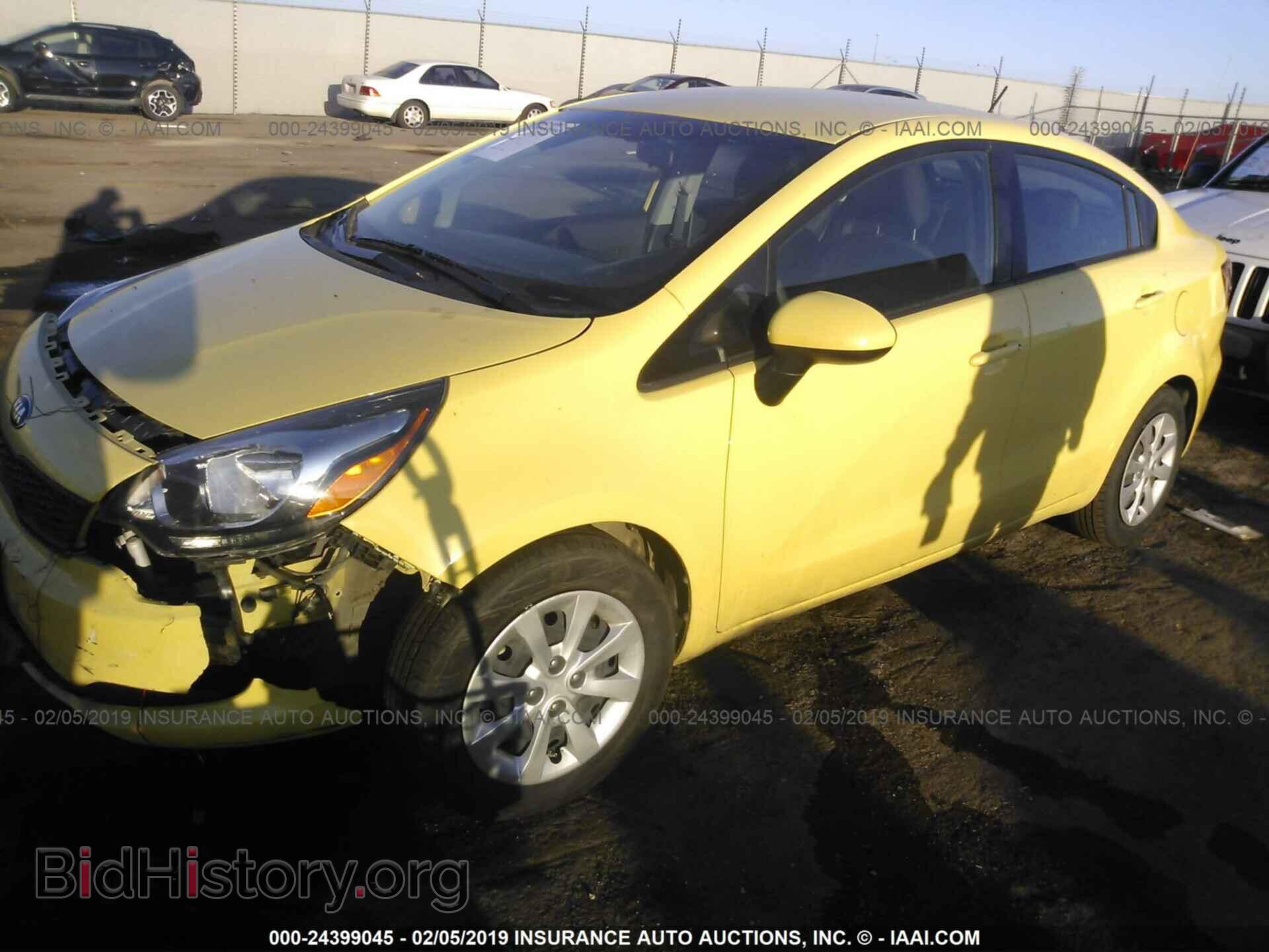 2016 KIA RIO - VIN: KNADM4A34G6562784 - Фото 2