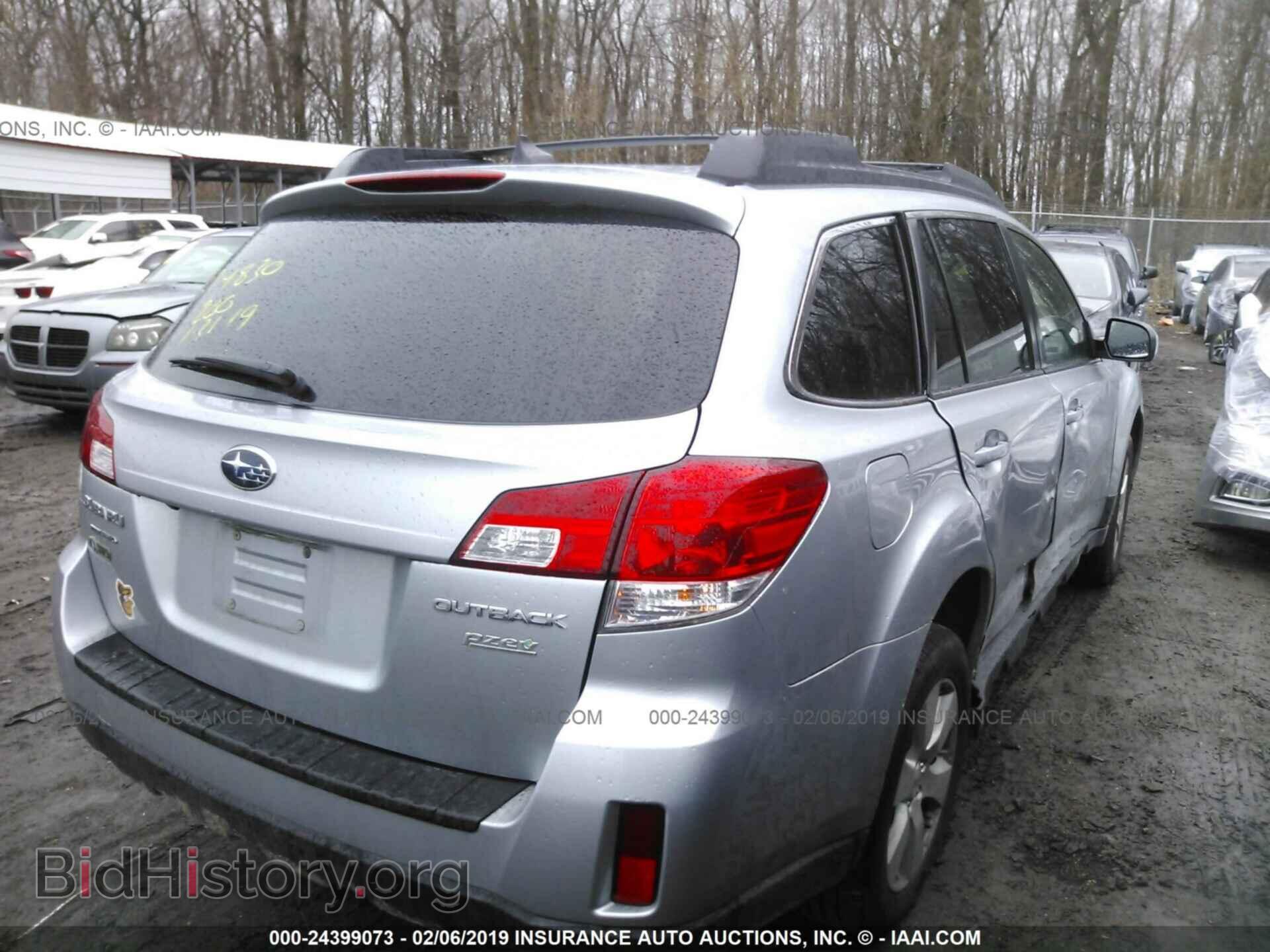 2012 SUBARU OUTBACK - VIN: 4S4BRBHCXC3232158 - Фото 4