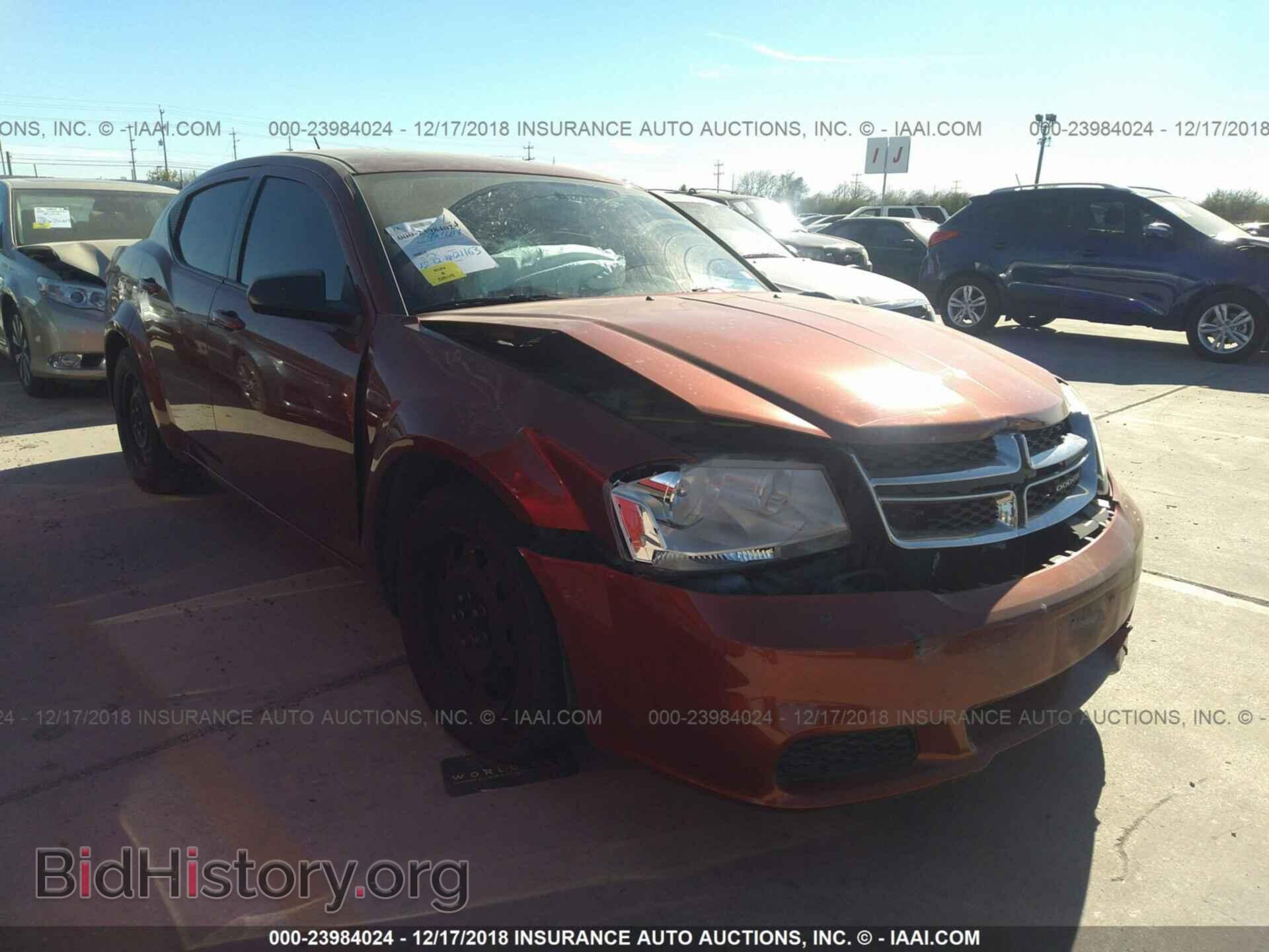 Photo 1C3CDZAB3CN238667 - DODGE AVENGER 2012