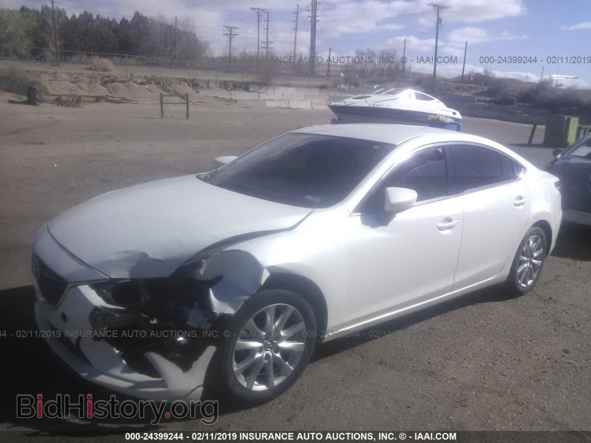 2015 MAZDA 6 - VIN: JM1GJ1U59F1197924 - Фото 2