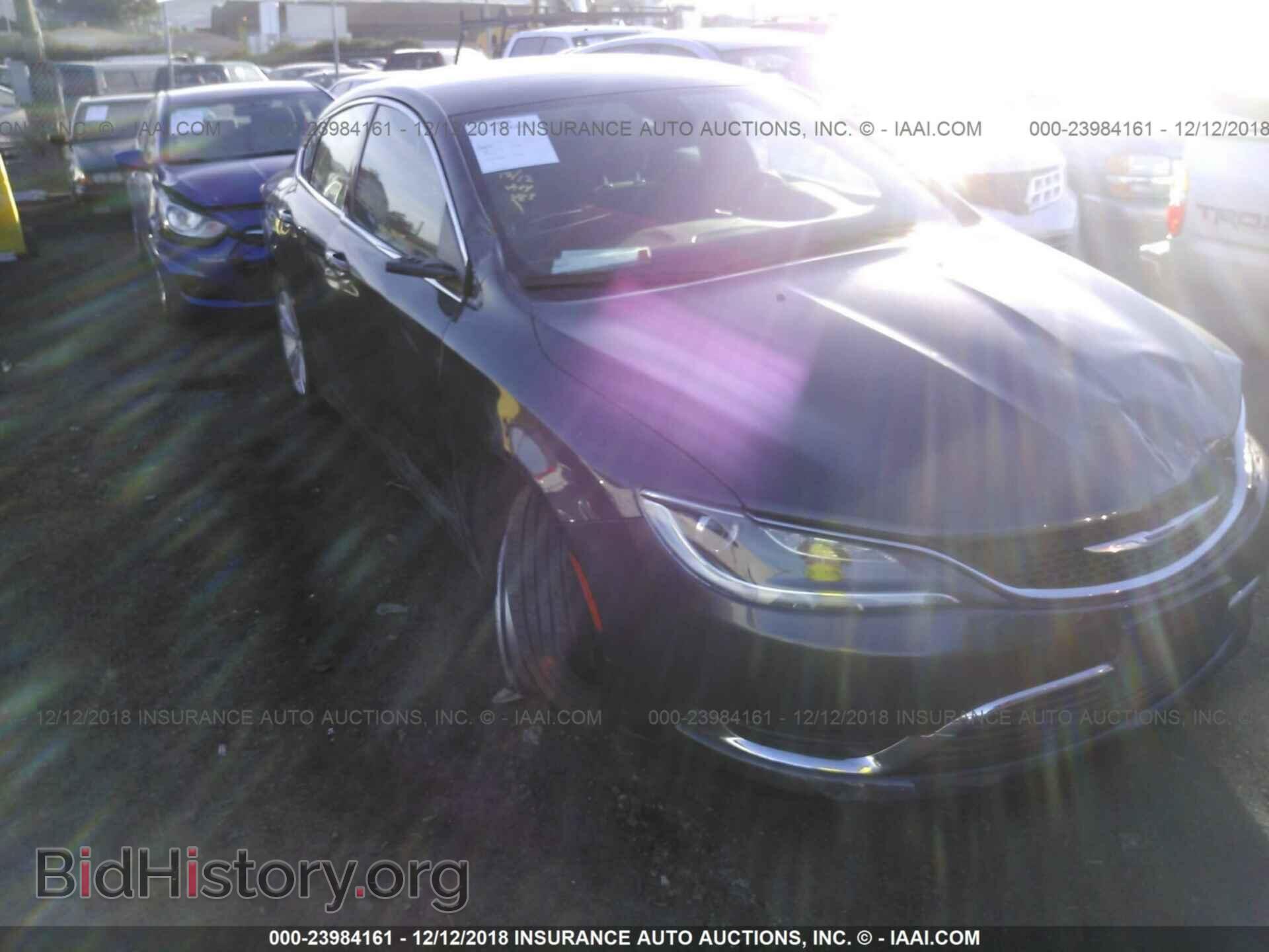 Фотография 1C3CCCAB0GN169443 - CHRYSLER 200 2016