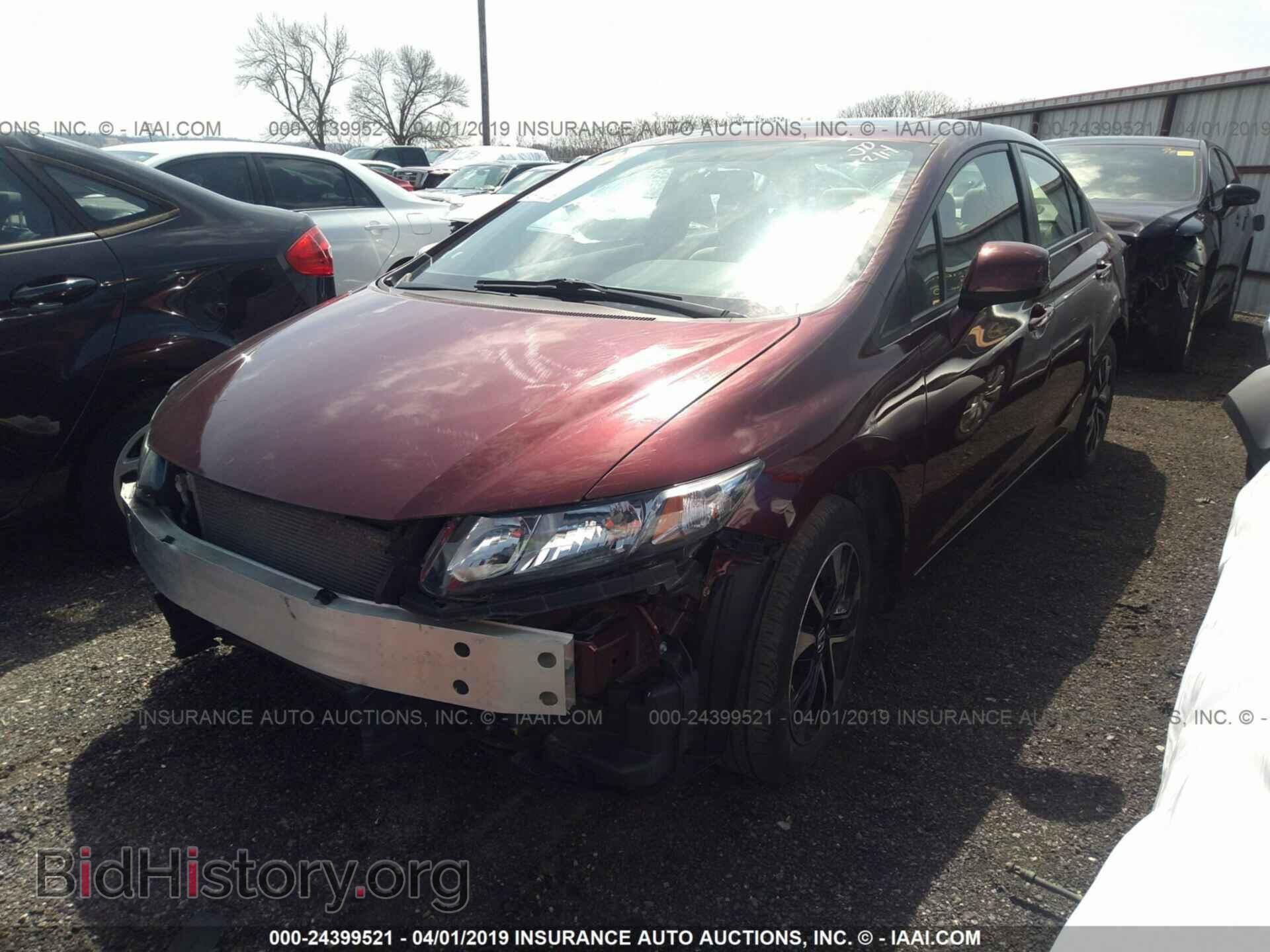 2013 HONDA CIVIC - VIN: 19XFB2F88DE049179 - Фото 2