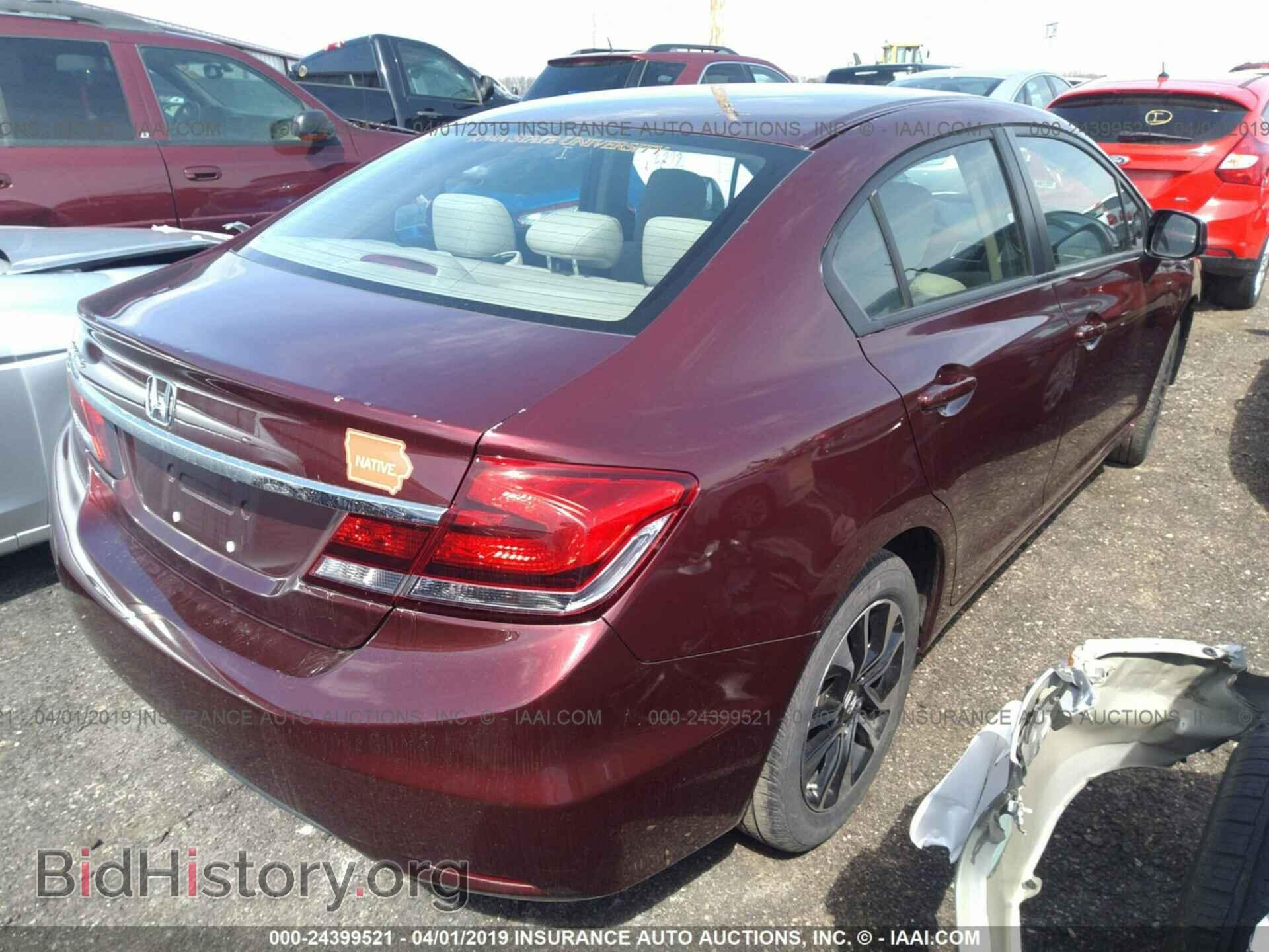 2013 HONDA CIVIC - VIN: 19XFB2F88DE049179 - Фото 4
