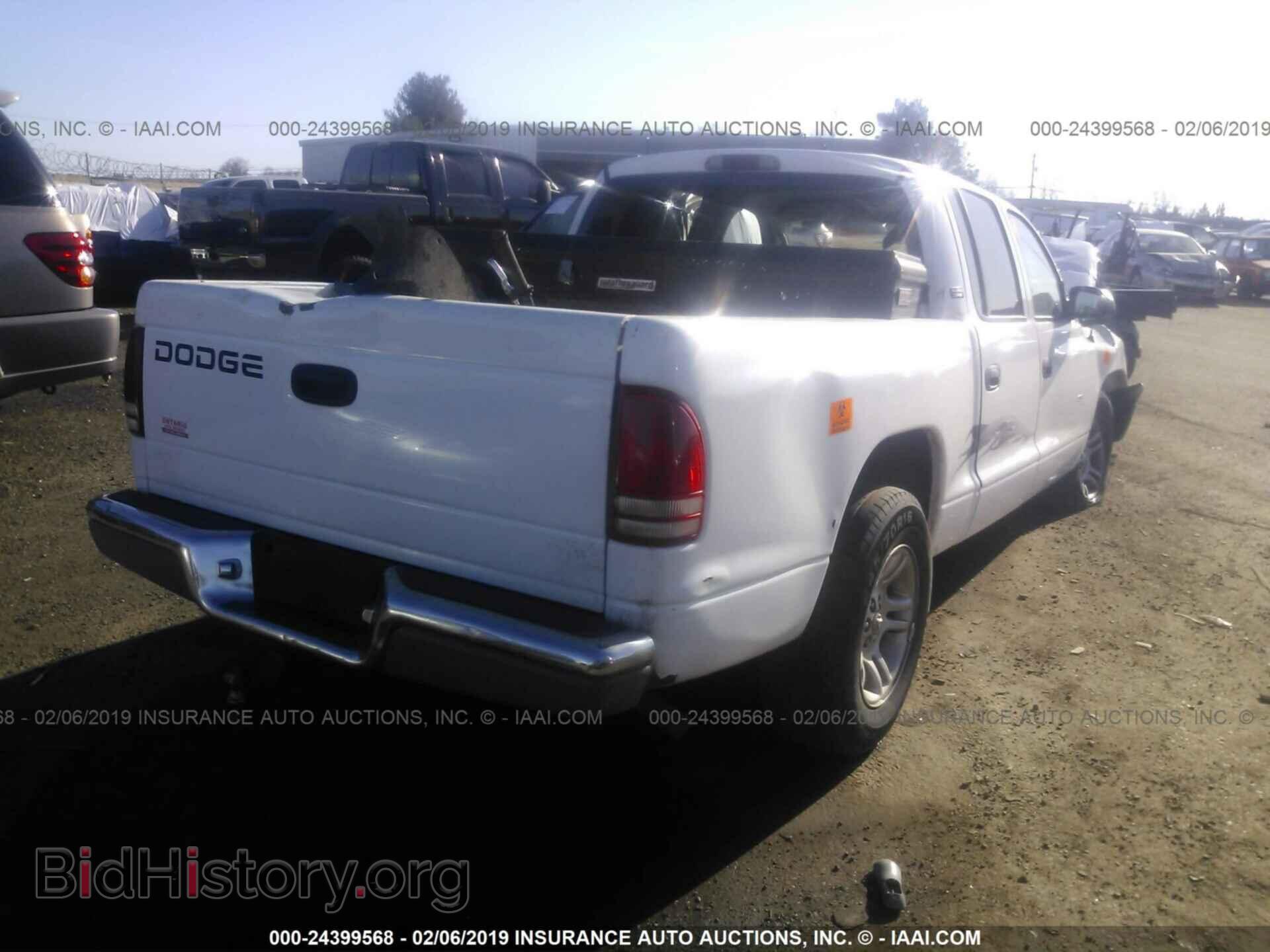 2001 DODGE DAKOTA - VIN: 1B7GL2AX31S165429 - Фото 4