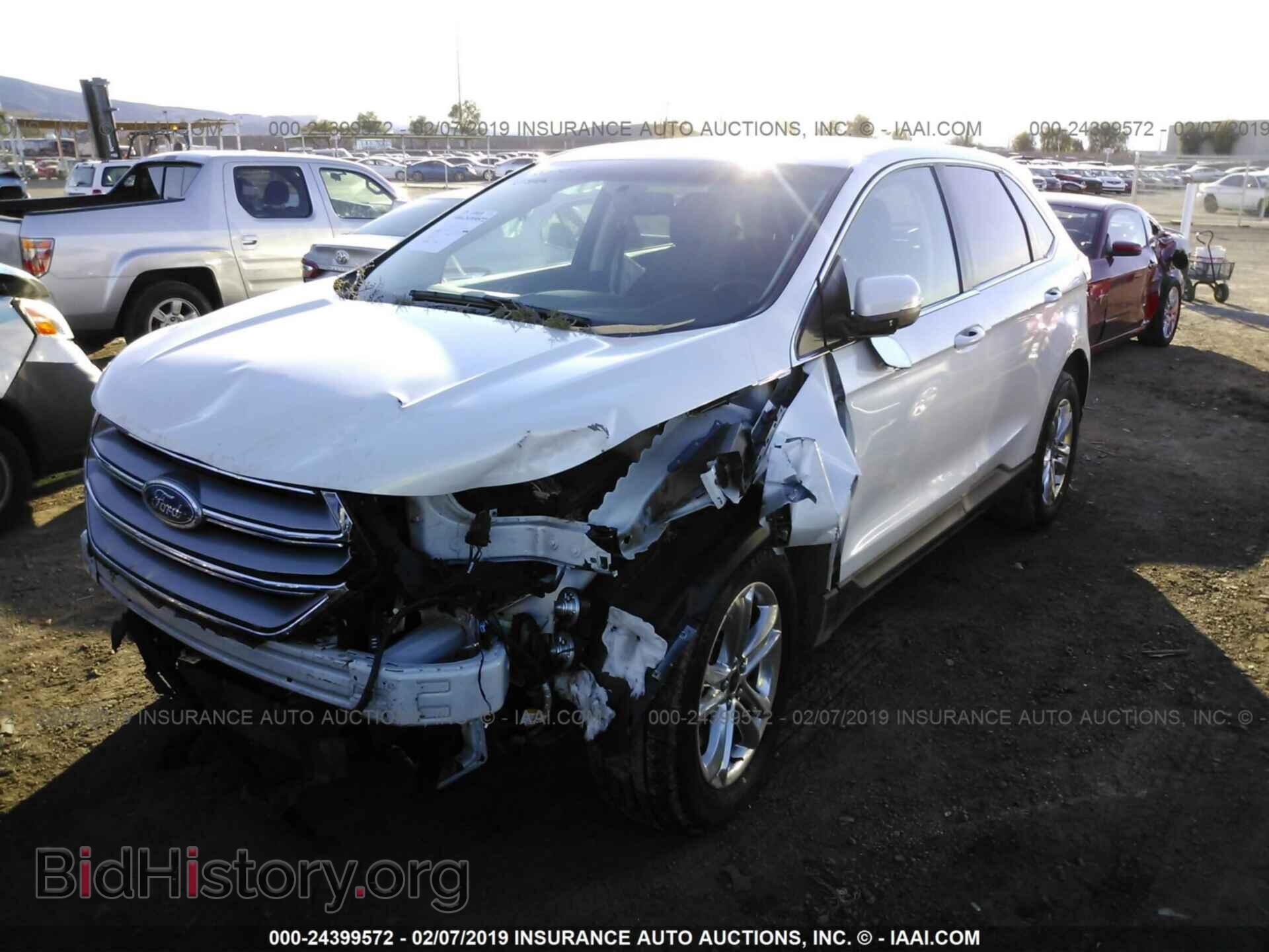 2016 FORD EDGE - VIN: 2FMPK4J88GBC66598 - Фото 2