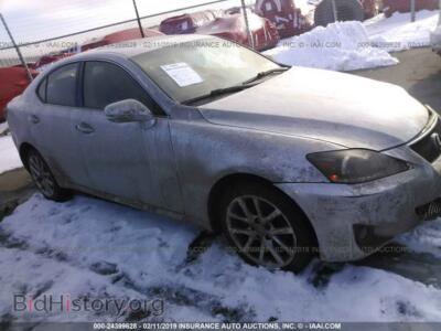 2011 Lexus IS 250, серебристый — VIN JTHCF5C29B5047067, IAAI