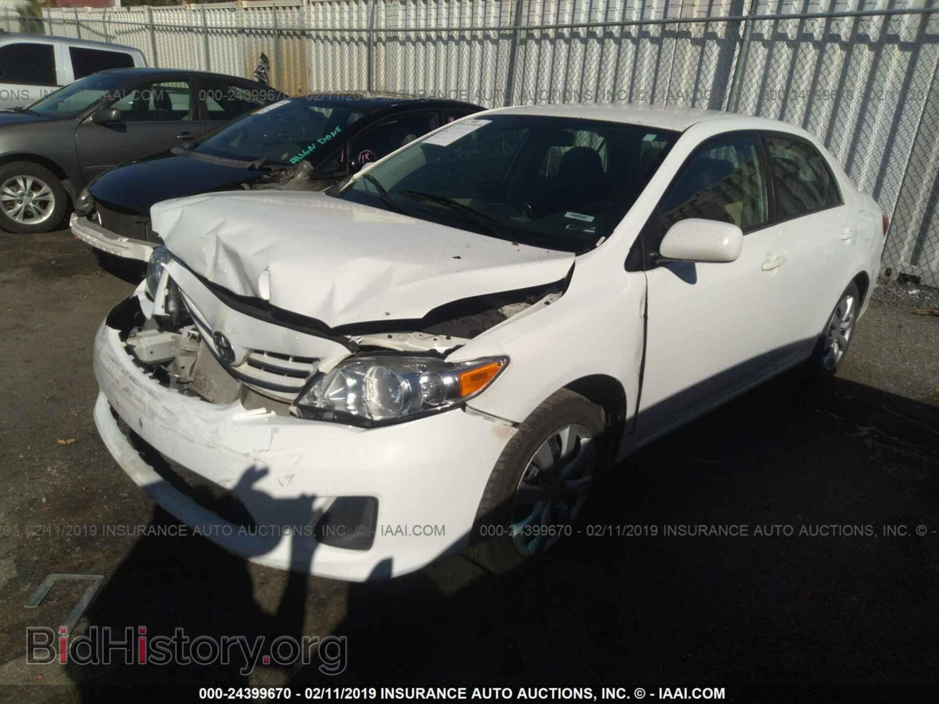 2013 TOYOTA COROLLA - VIN: 5YFBU4EE7DP201365 - Фото 2