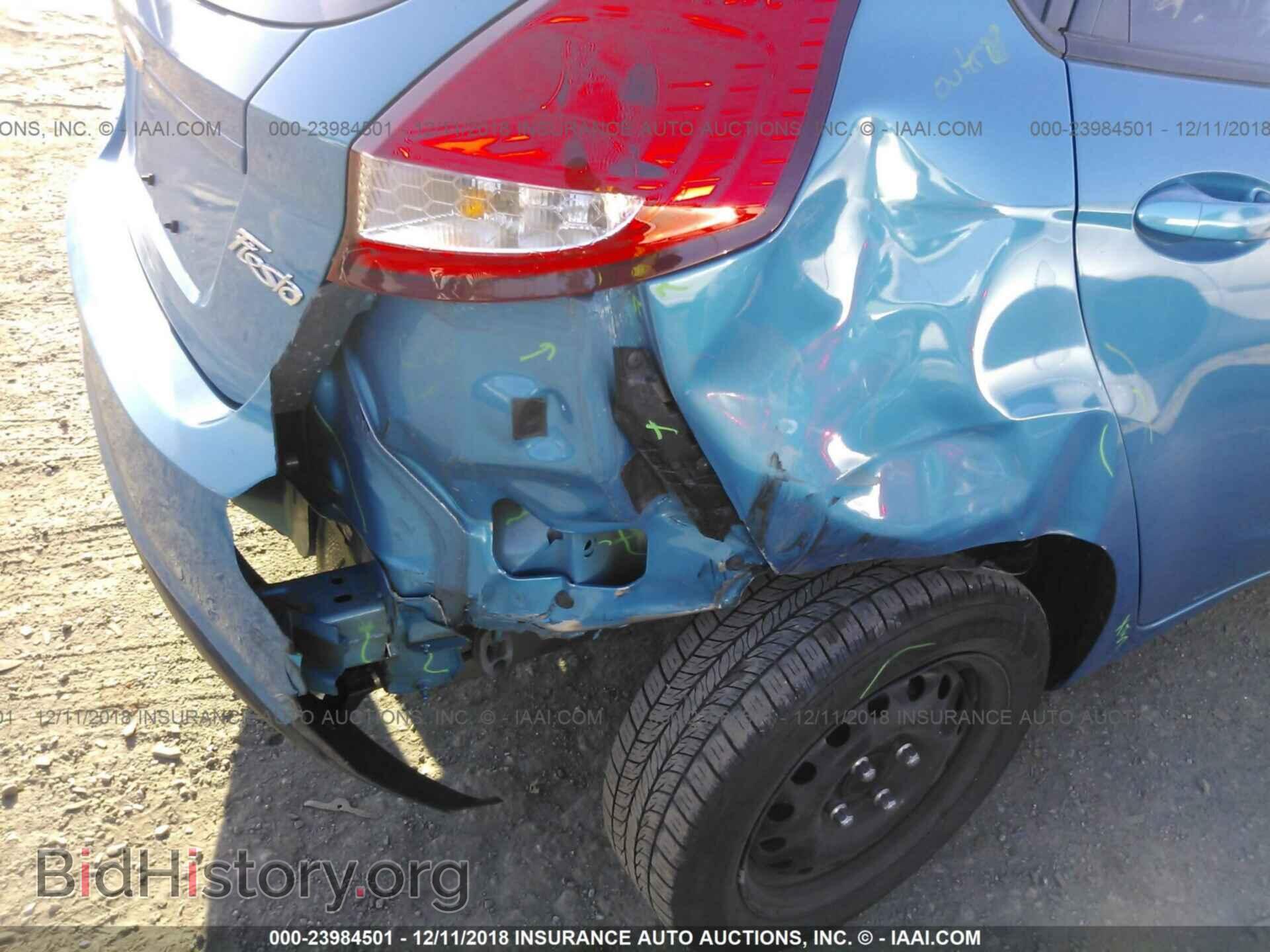 2013 FORD FIESTA - VIN: 3FADP4EJ6DM144408 - Фото 6